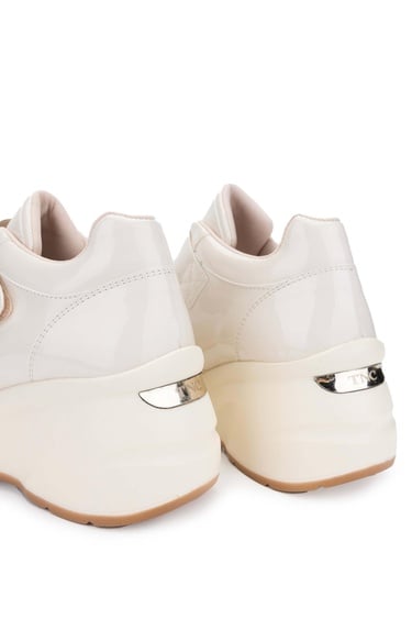  Tamer Tanca Kadın Hakiki Deri Bej Rugan Sneakers & Spor Ayakkabı