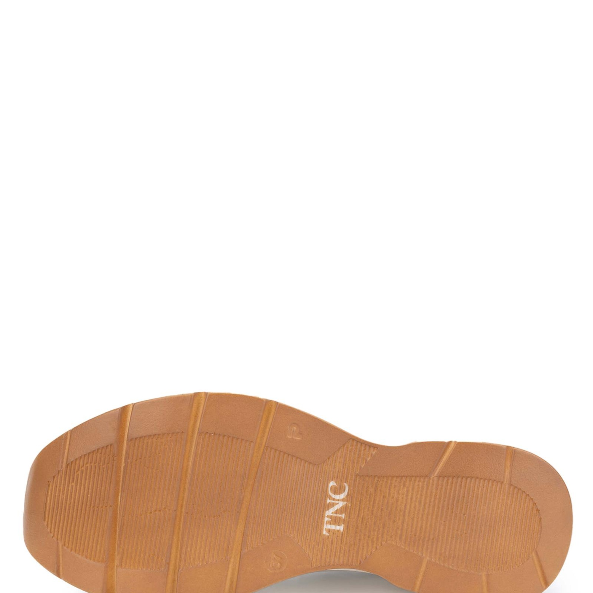 Tamer Tanca Kadın Hakiki Deri Bej Rugan Sneakers & Spor Ayakkabı