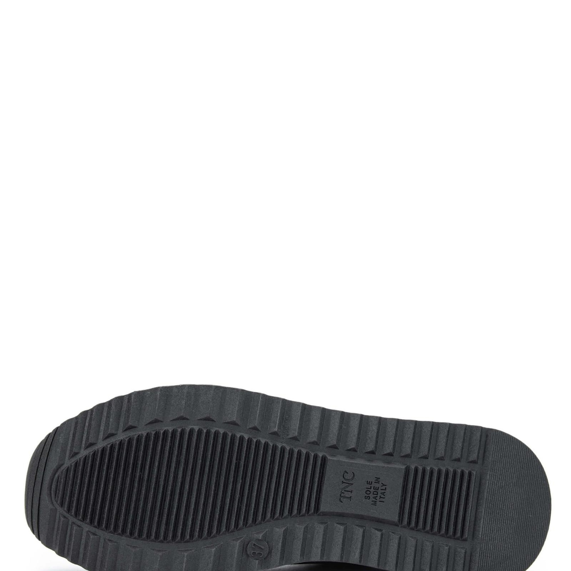 Tamer Tanca Kadın Hakiki Deri Siyah Deri Sneakers & Spor Ayakkabı