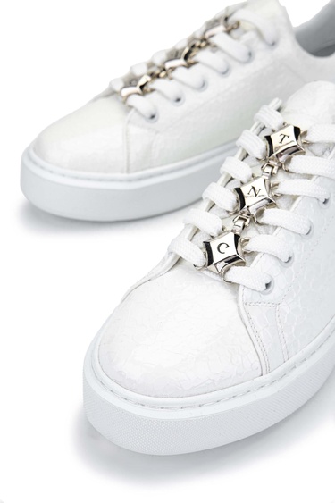  Tamer Tanca Kadın Hakiki Deri Beyaz Sneakers & Spor Ayakkabı