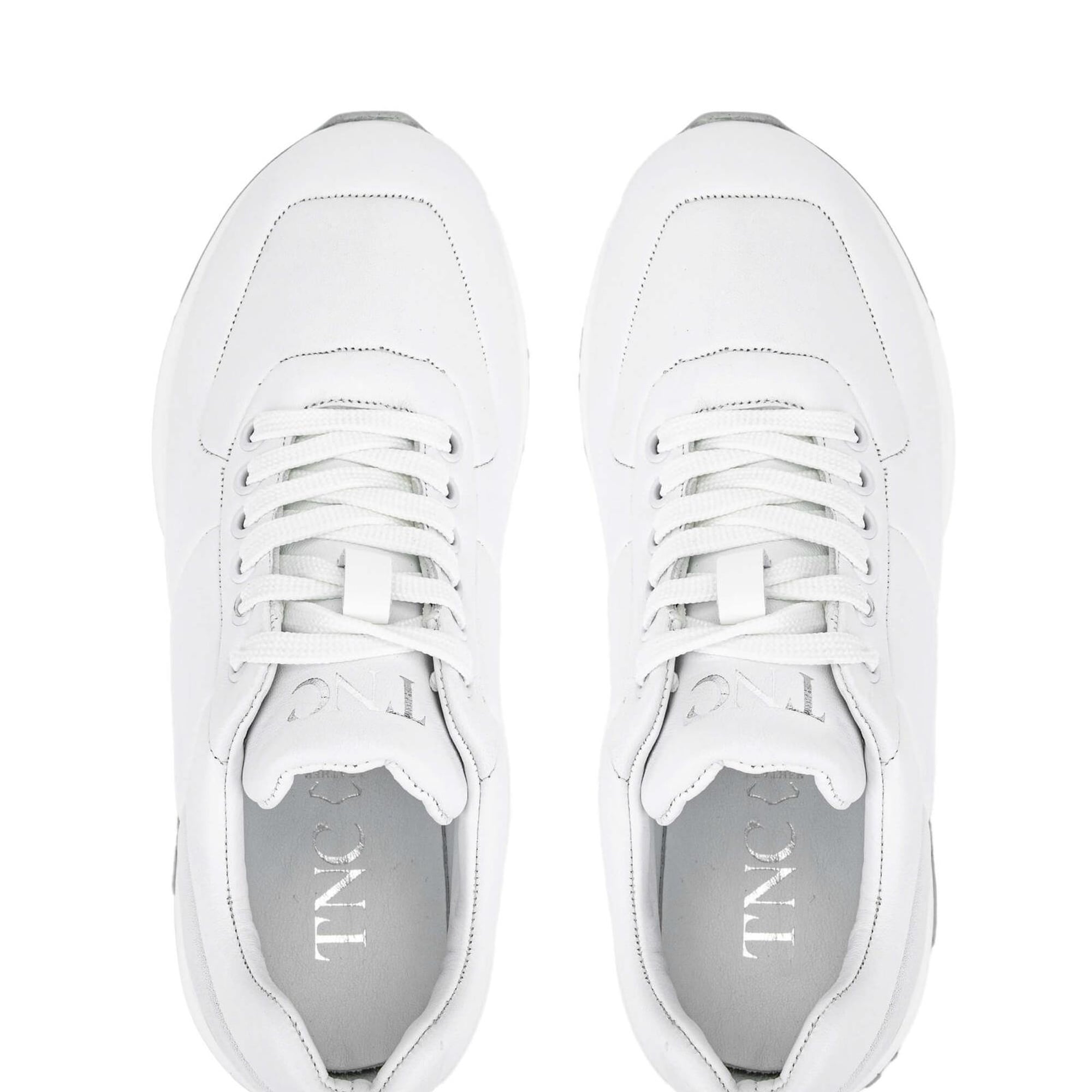 Tamer Tanca Kadın Hakiki Deri Beyaz Sneakers & Spor Ayakkabı