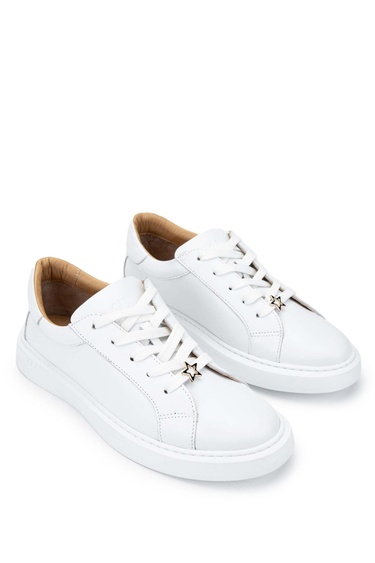  Tamer Tanca Kadın Hakiki Deri Beyaz Sneakers & Spor Ayakkabı