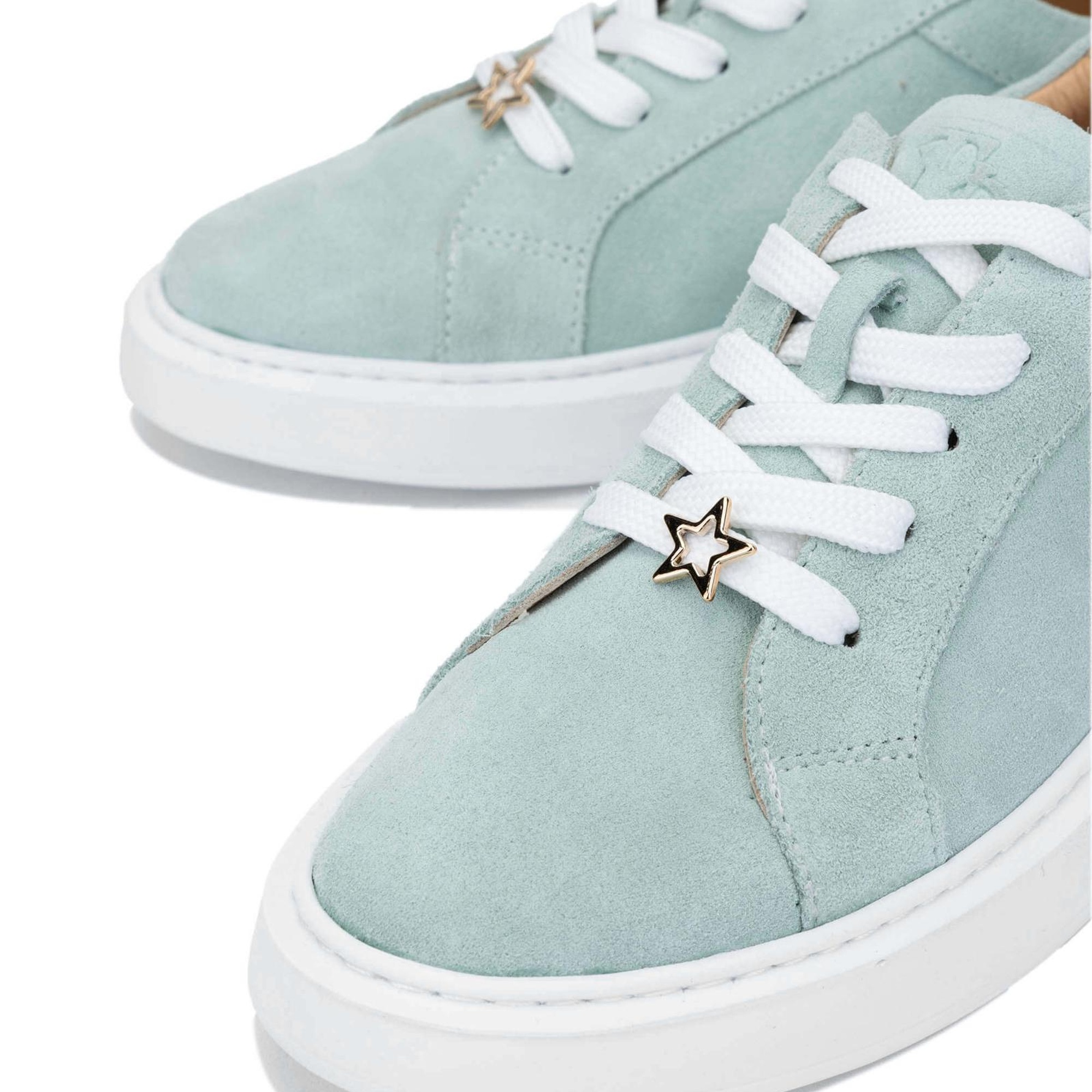 Tamer Tanca Kadın Hakiki Deri Mint Yeşil Sneakers & Spor Ayakkabı