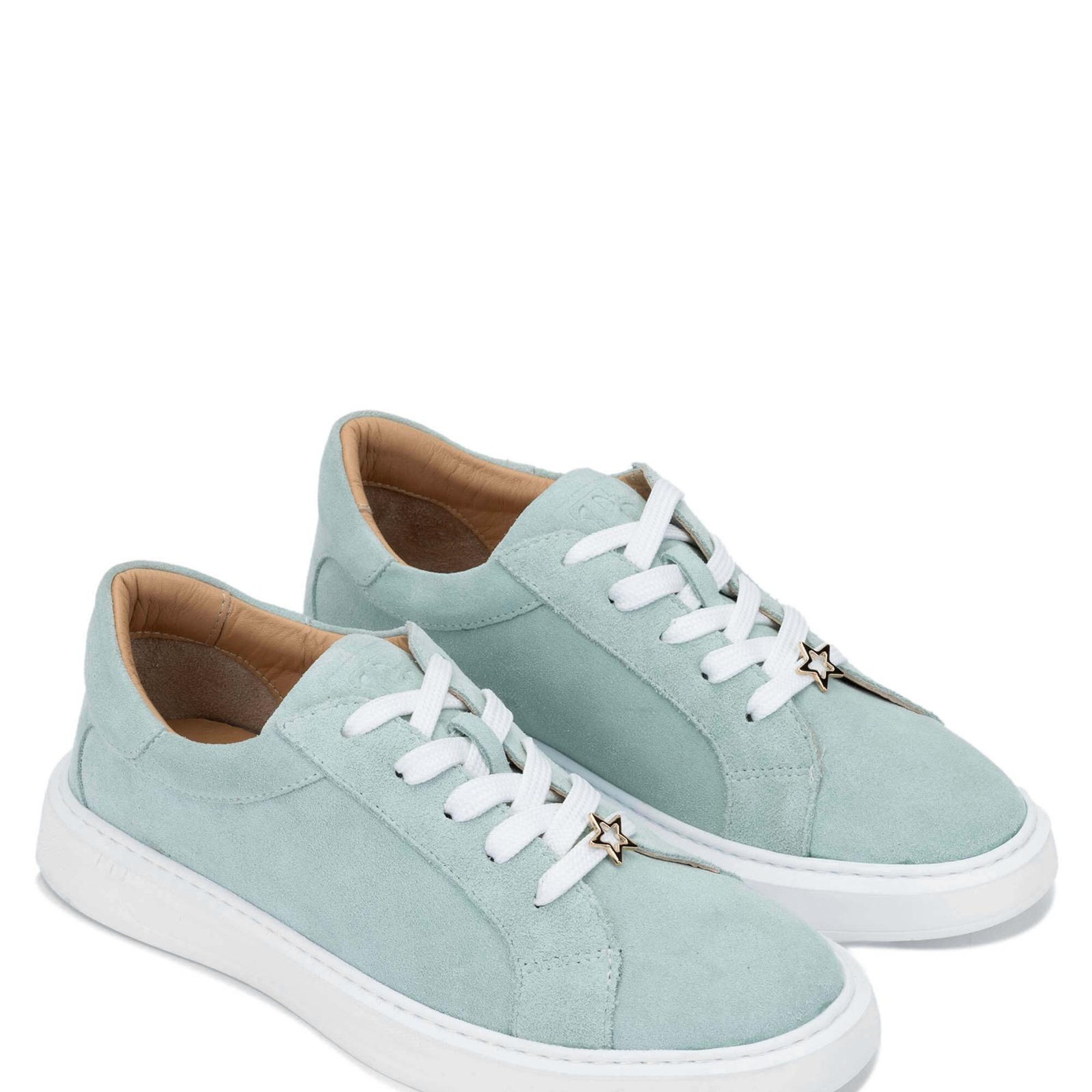 Tamer Tanca Kadın Hakiki Deri Mint Yeşil Sneakers & Spor Ayakkabı