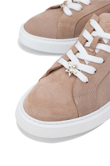  Tamer Tanca Kadın Hakiki Deri Pudra Süet Sneakers & Spor Ayakkabı
