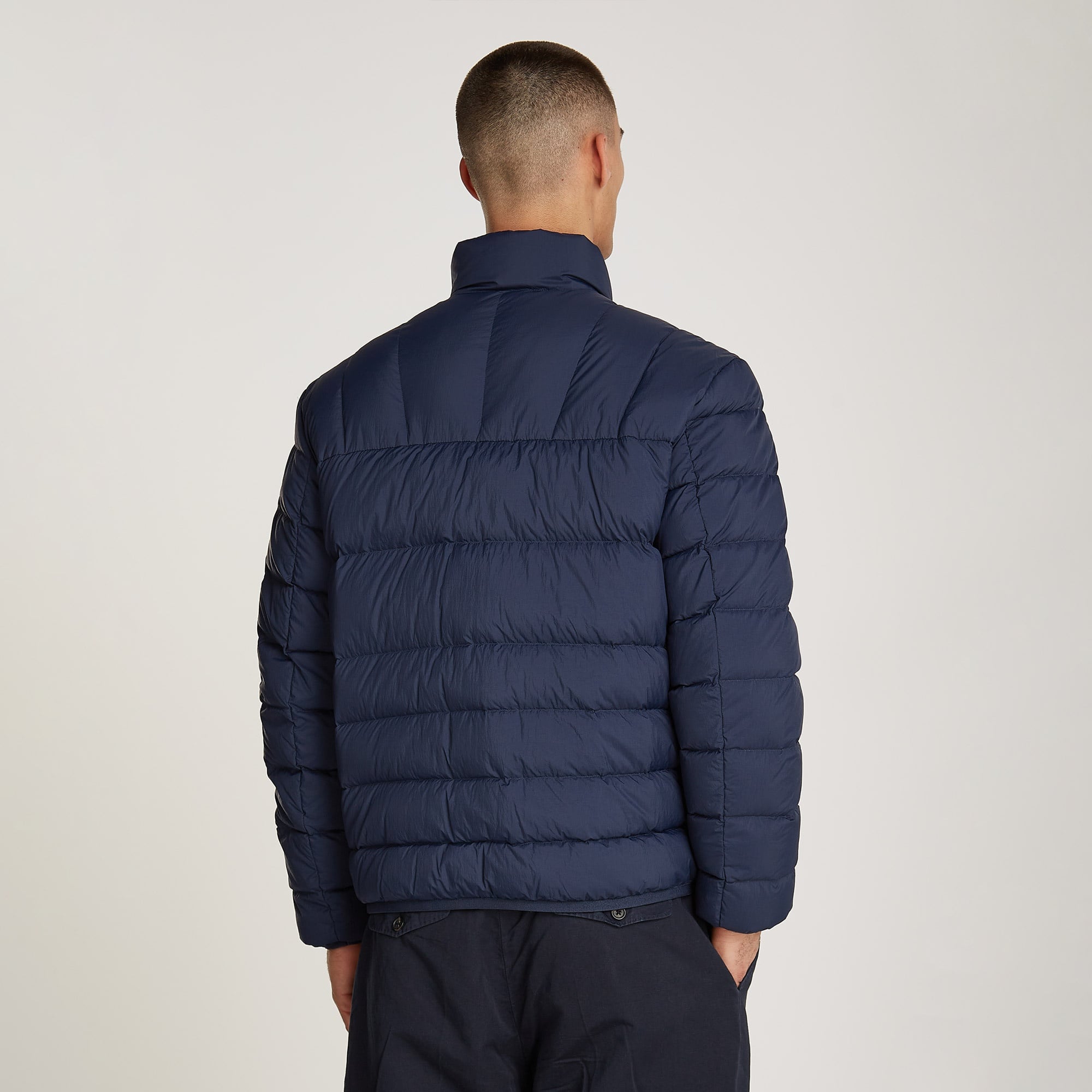 Tommy Hilfiger Jeans Packable Down Erkek Lacivert Mont