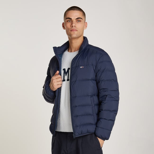  Tommy Hilfiger Jeans Packable Down Erkek Lacivert Mont