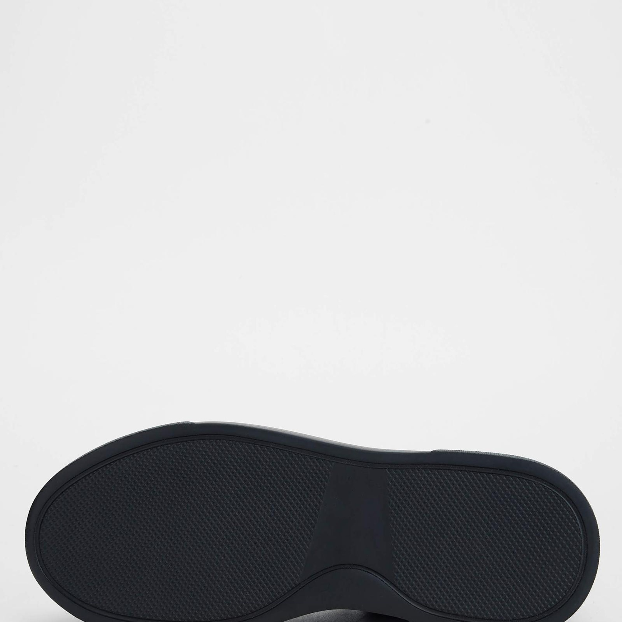 Tamer Tanca Kadın Vegan Siyah Süet Casual Ayakkabı