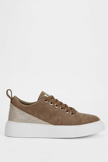  Tamer Tanca Kadın Vegan Vizon Casual Ayakkabı