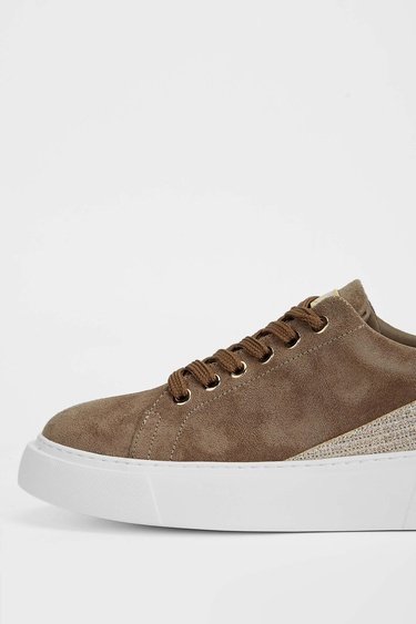  Tamer Tanca Kadın Vegan Vizon Casual Ayakkabı