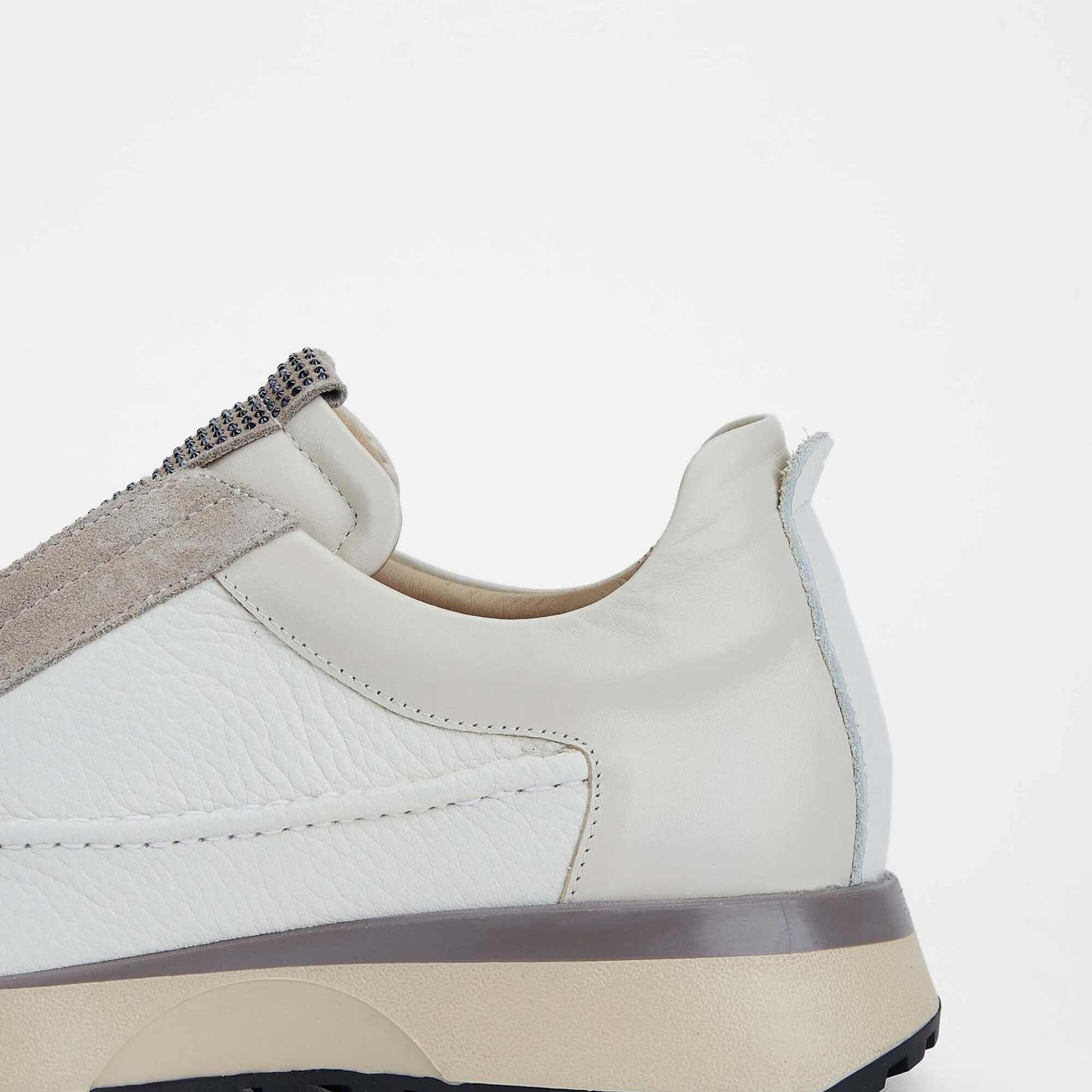 Tamer Tanca Kadın Hakiki Deri Bej Casual Ayakkabı