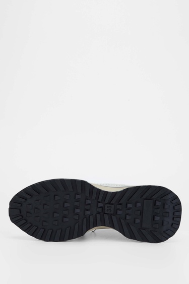  Tamer Tanca Kadın Hakiki Deri Bej Casual Ayakkabı