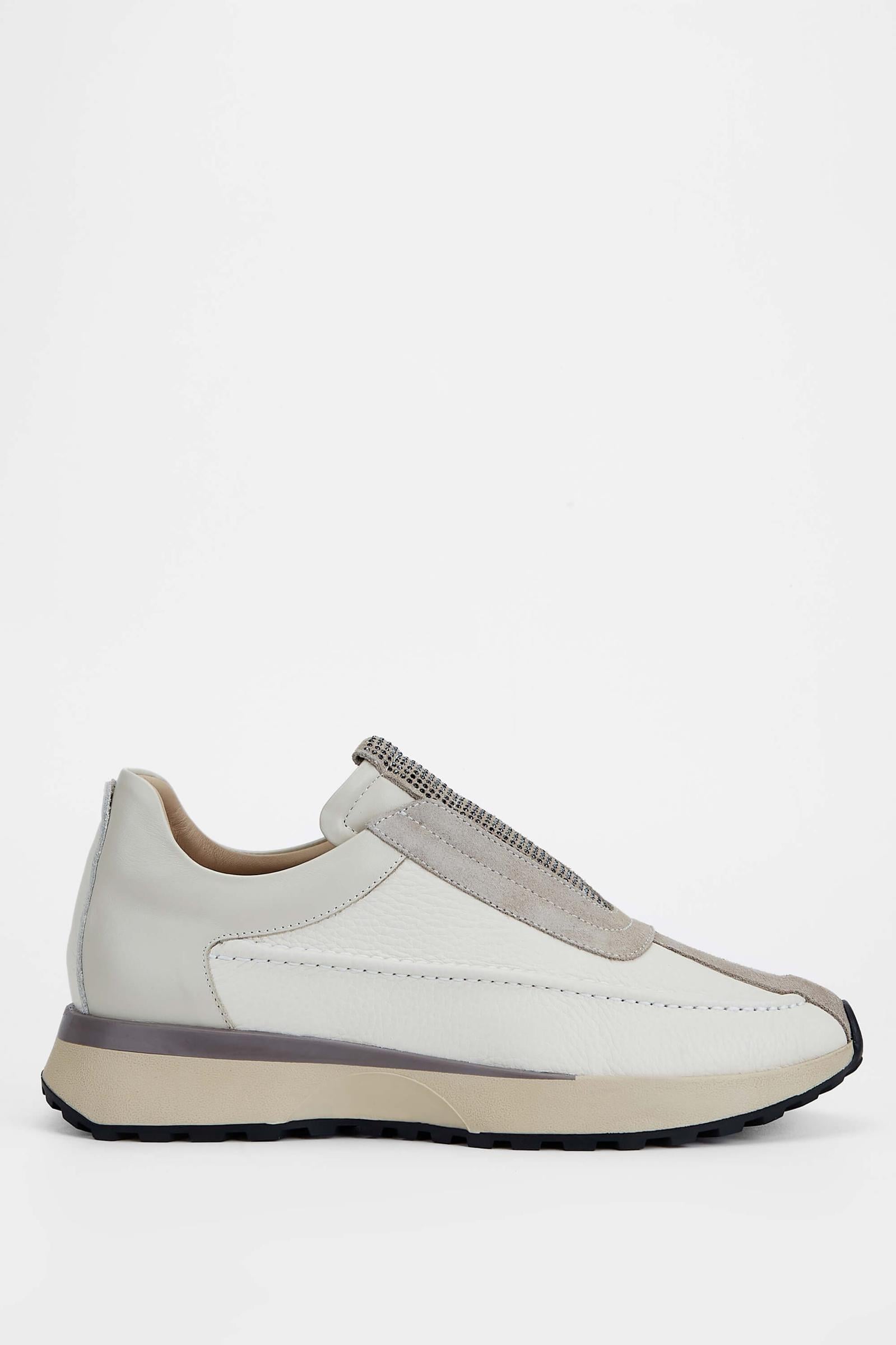  Tamer Tanca Kadın Hakiki Deri Bej Casual Ayakkabı