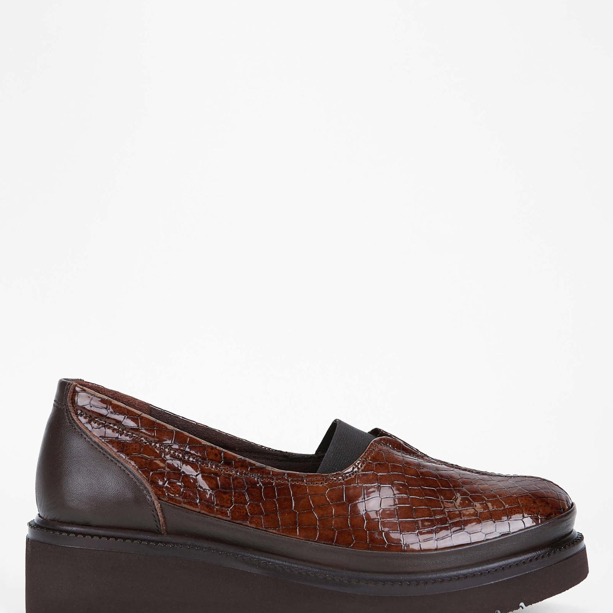 Tamer Tanca Kadın Hakiki Deri Kahverengi Casual Ayakkabı