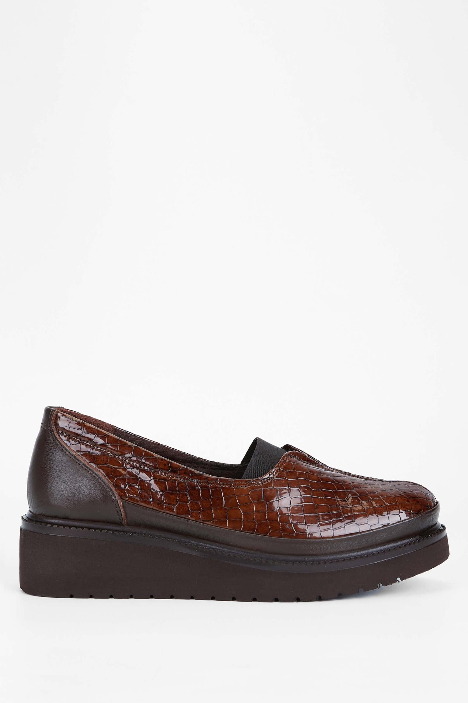  Tamer Tanca Kadın Hakiki Deri Kahverengi Casual Ayakkabı