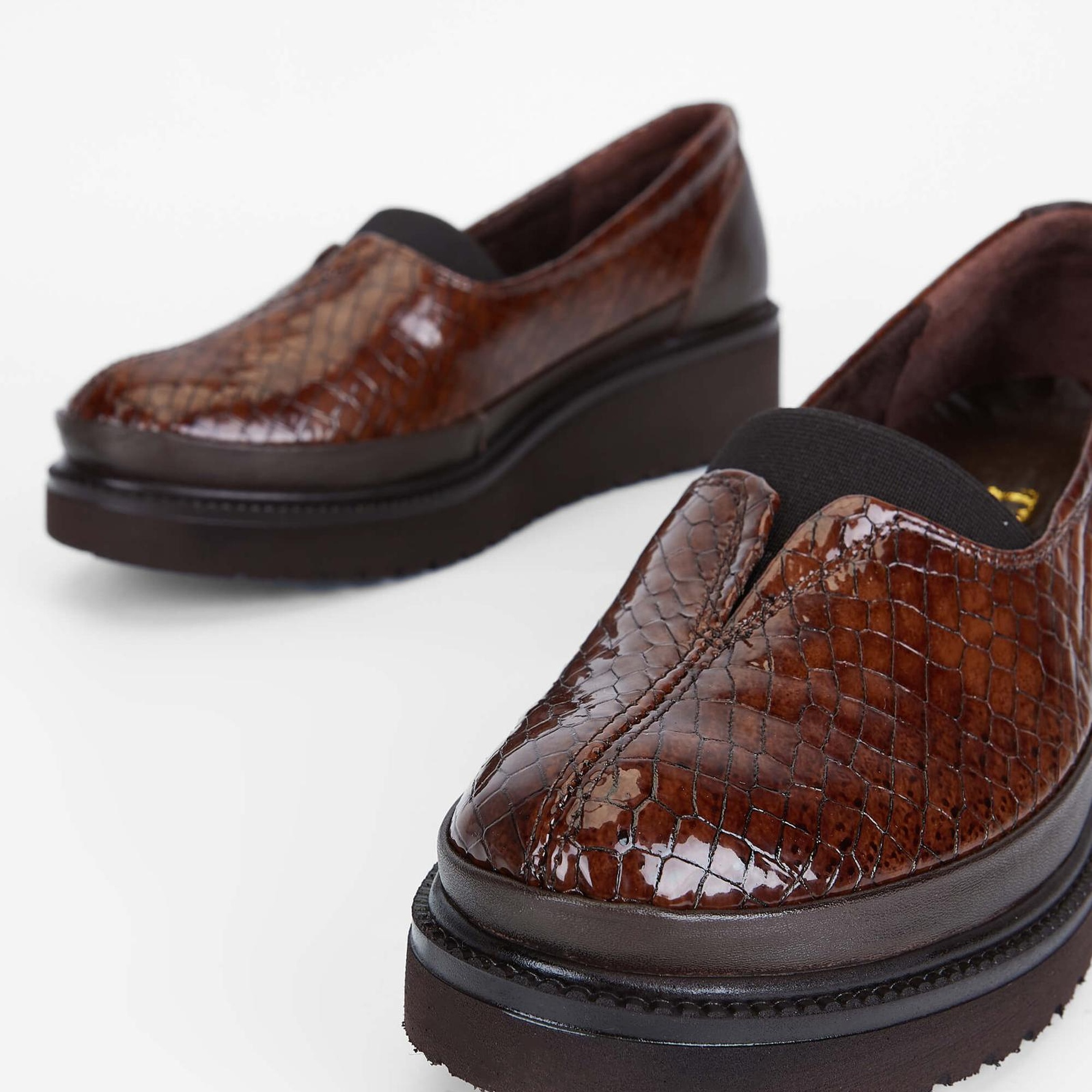 Tamer Tanca Kadın Hakiki Deri Kahverengi Casual Ayakkabı