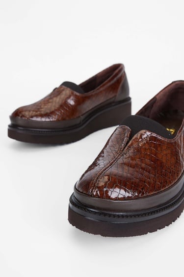  Tamer Tanca Kadın Hakiki Deri Kahverengi Casual Ayakkabı