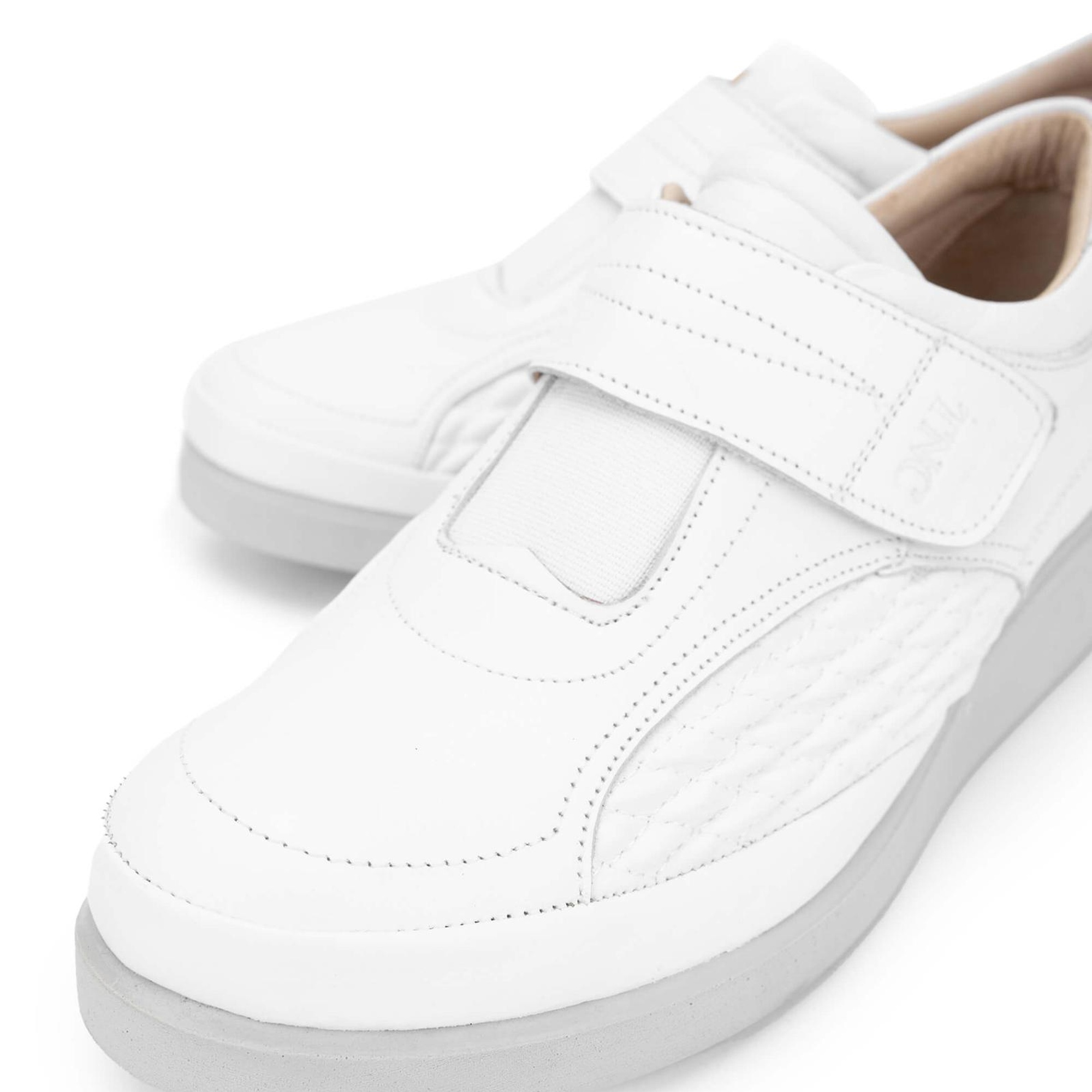 Tamer Tanca Kadın Hakiki Deri Beyaz Casual Ayakkabı