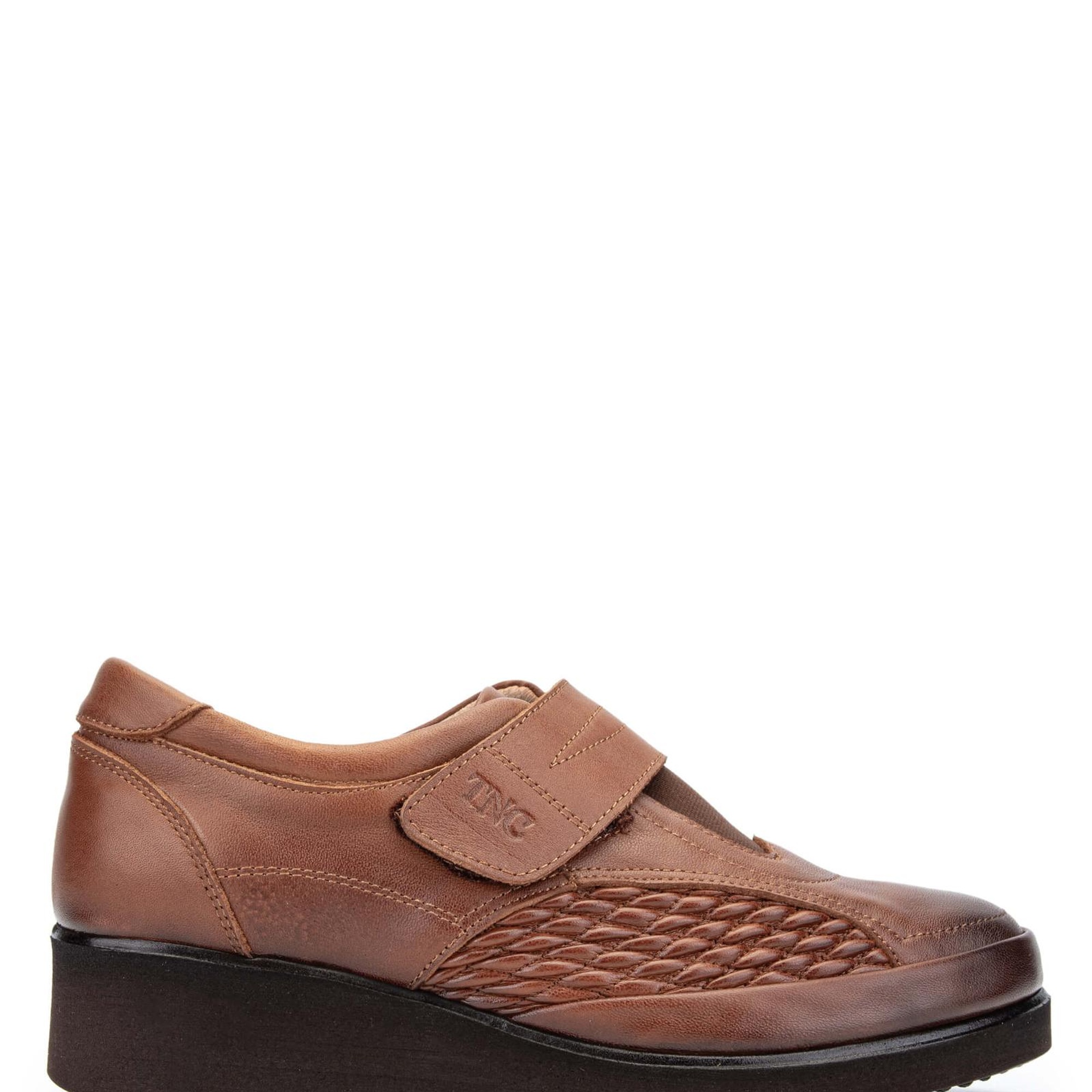 Tamer Tanca Kadın Hakiki Deri Taba Casual Ayakkabı