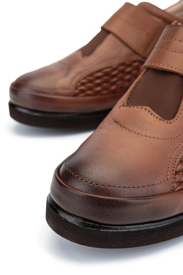  Tamer Tanca Kadın Hakiki Deri Taba Casual Ayakkabı