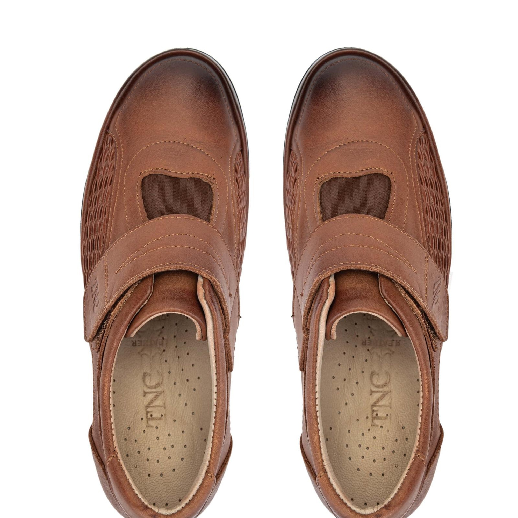 Tamer Tanca Kadın Hakiki Deri Taba Casual Ayakkabı