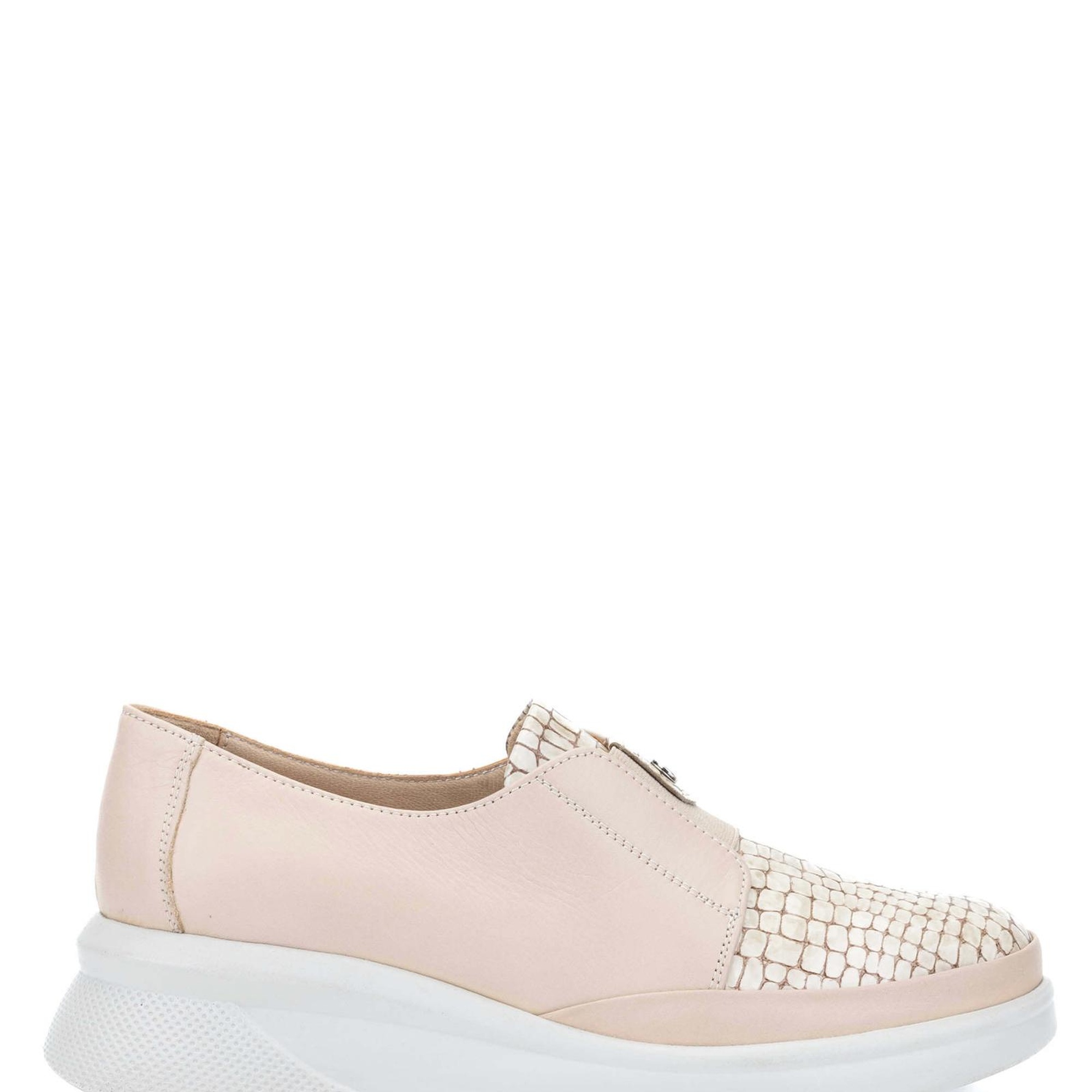 Tamer Tanca Kadın Hakiki Deri Bej Casual Ayakkabı