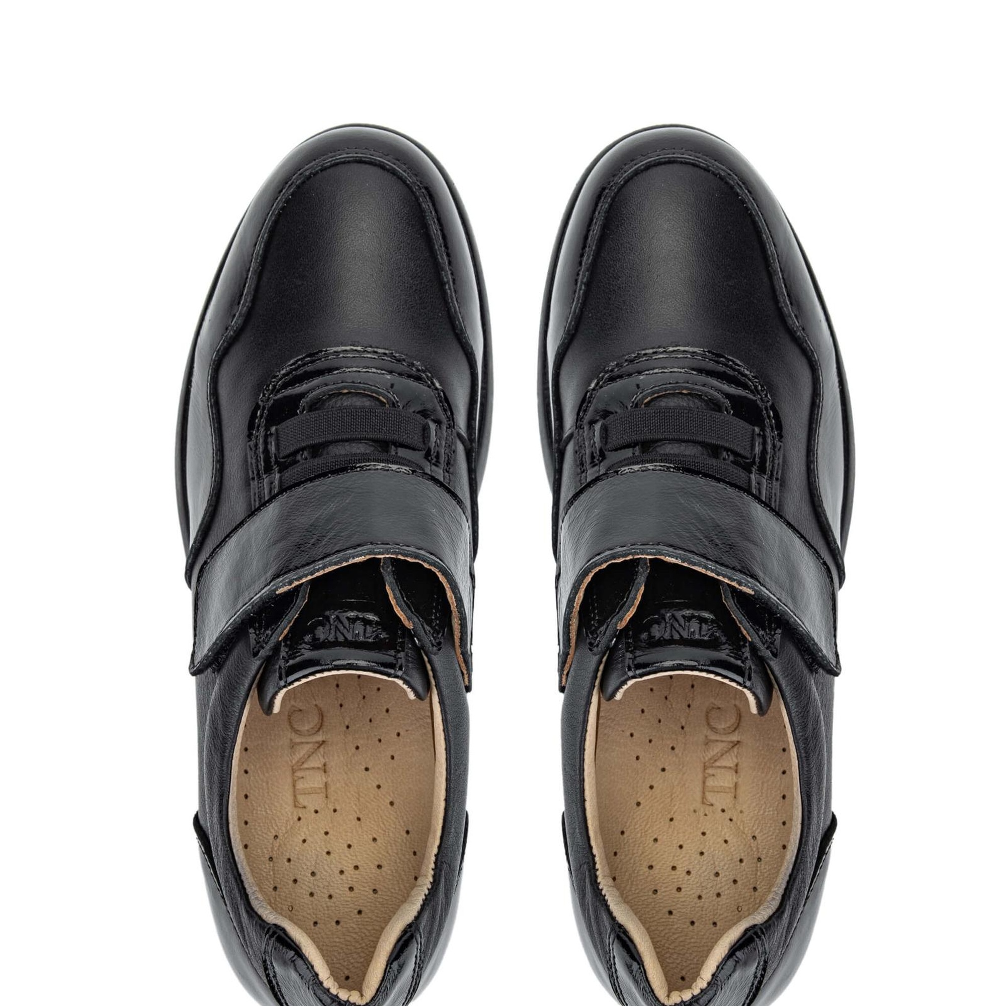 Tamer Tanca Kadın Hakiki Deri Siyah Casual Ayakkabı