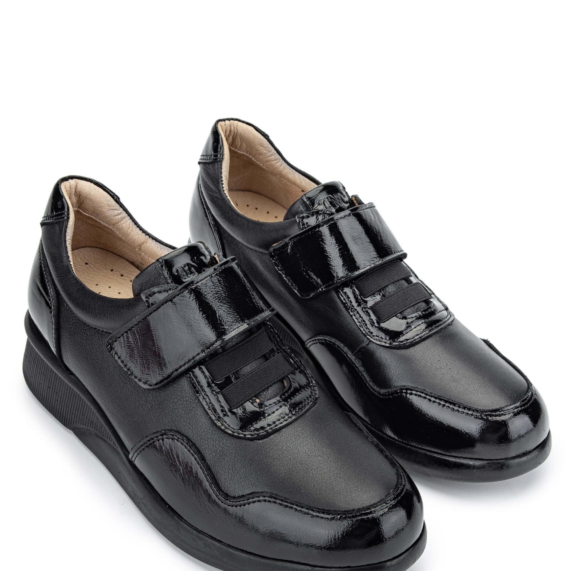 Tamer Tanca Kadın Hakiki Deri Siyah Casual Ayakkabı