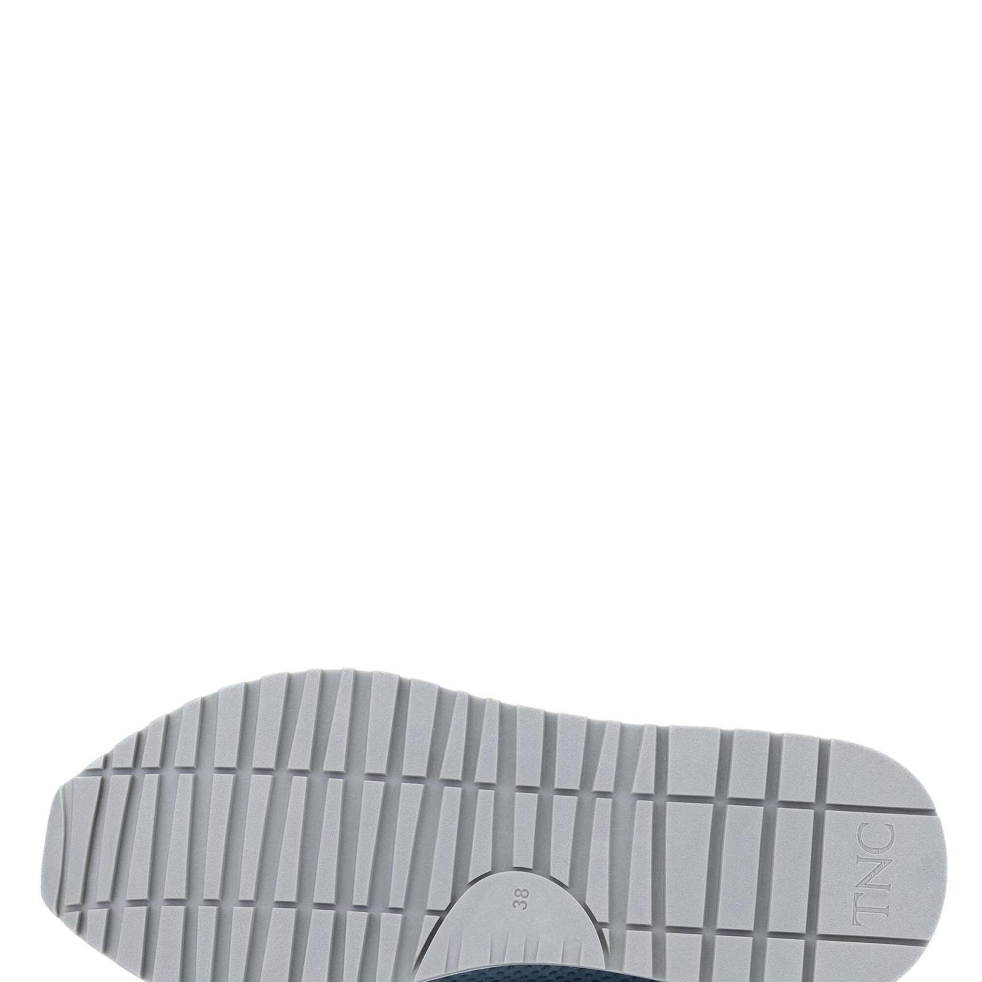 Tamer Tanca Kadın Hakiki Deri Mavi Casual Ayakkabı