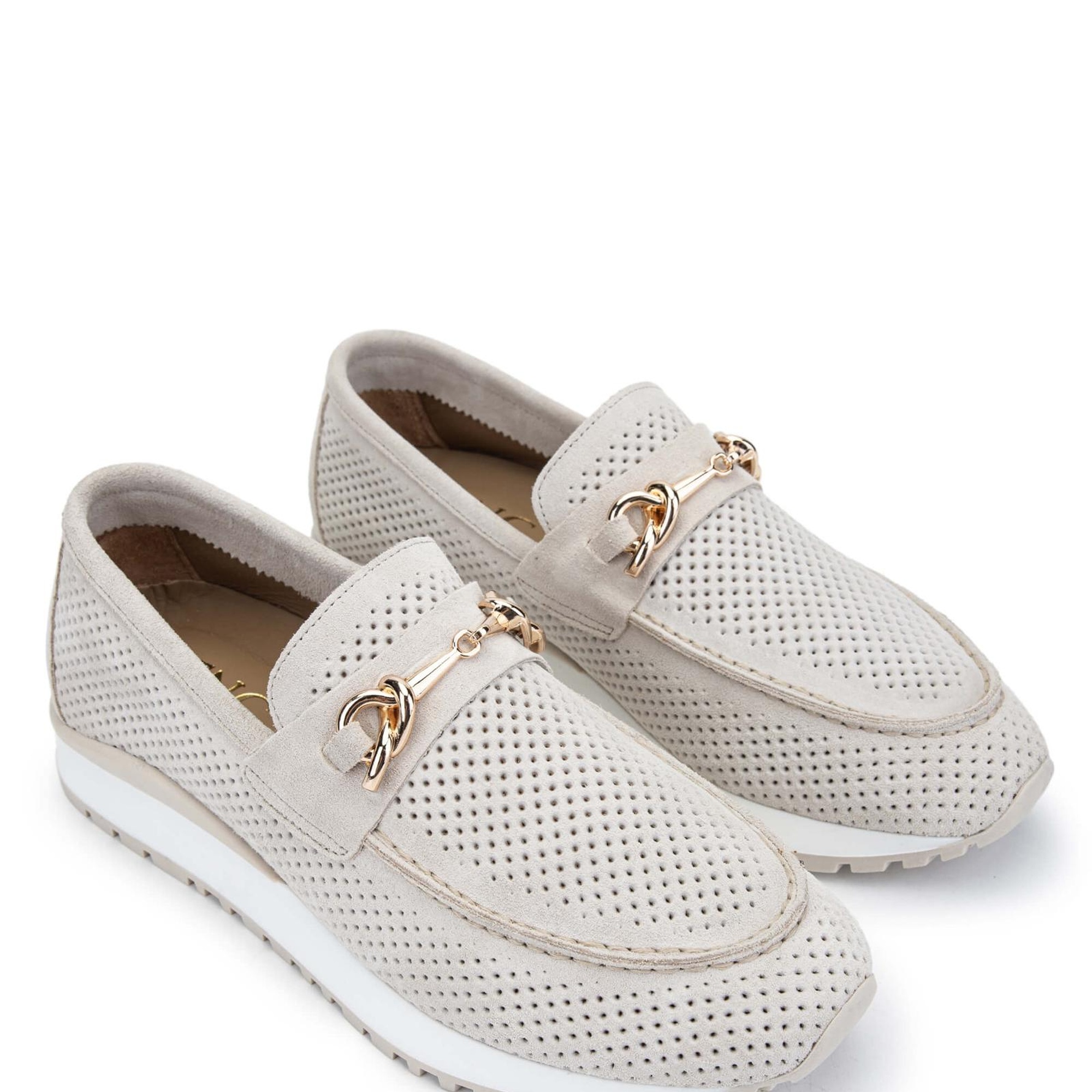 Tamer Tanca Kadın Hakiki Deri Taş Süet Casual Ayakkabı