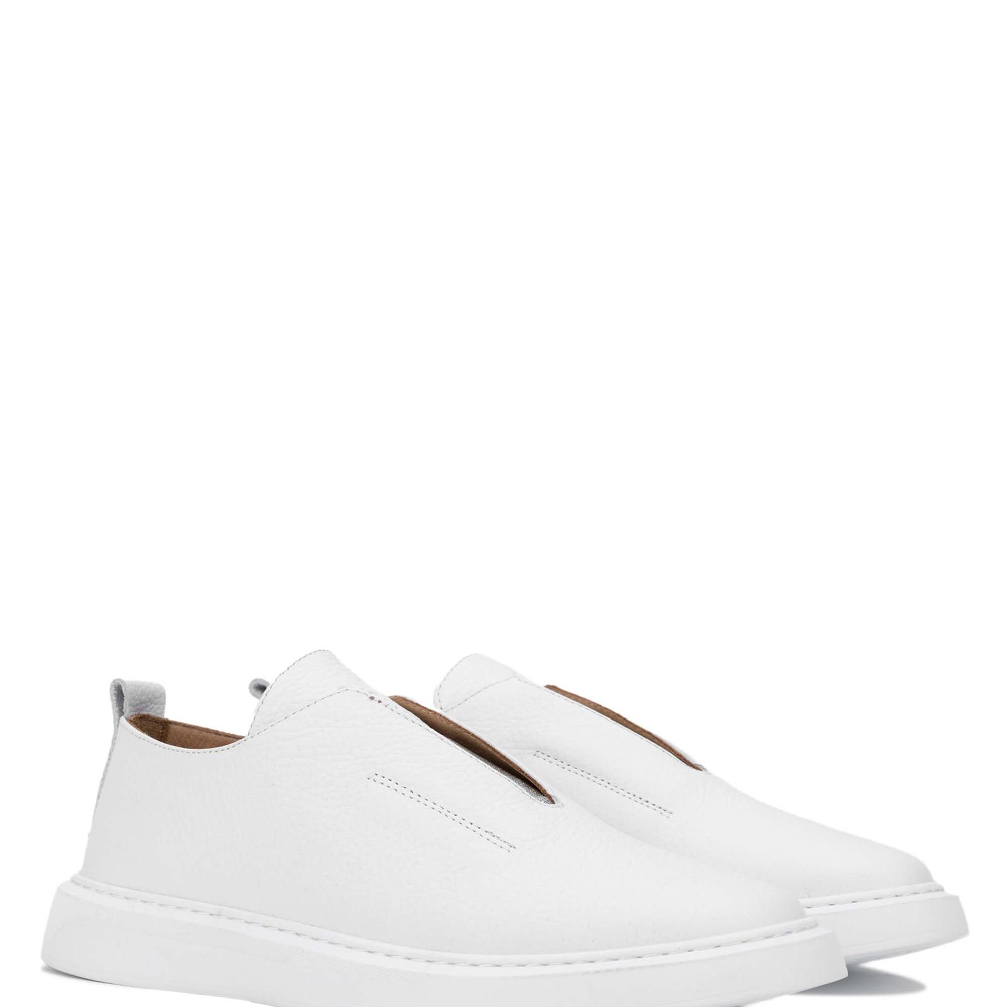 Tamer Tanca Kadın Hakiki Deri Beyaz Casual Ayakkabı