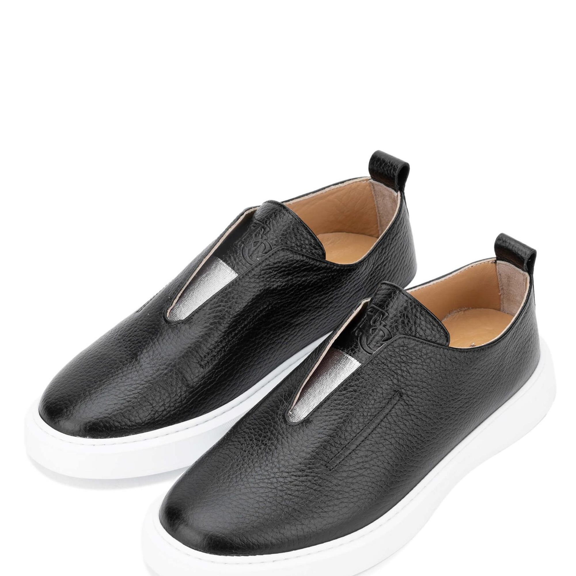 Tamer Tanca Kadın Hakiki Deri Siyah Casual Ayakkabı