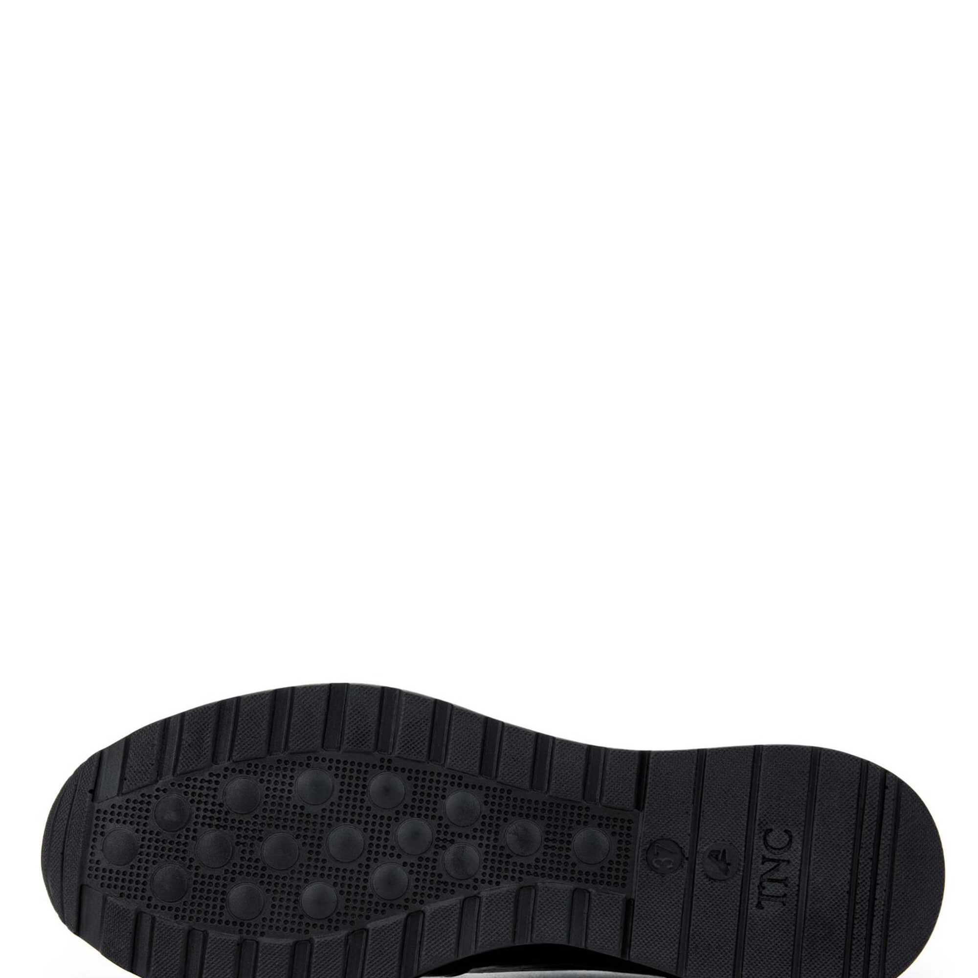 Tamer Tanca Kadın Hakiki Deri Siyah Casual Ayakkabı