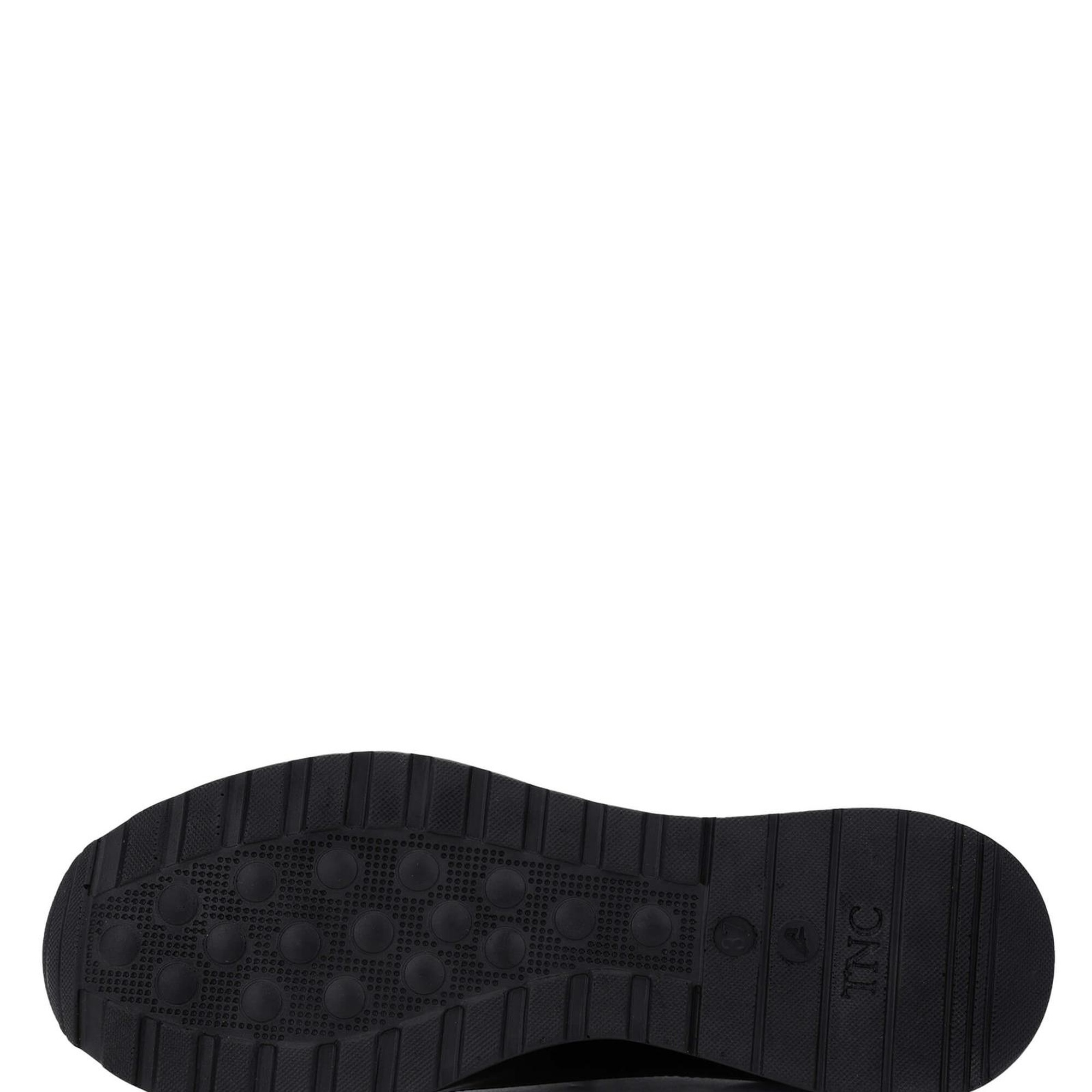 Tamer Tanca Kadın Hakiki Deri Siyah Casual Ayakkabı