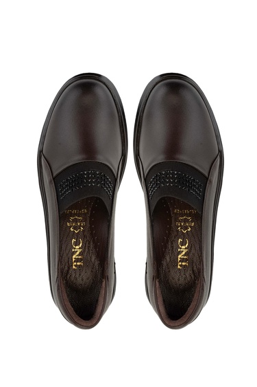  Tamer Tanca Kadın Hakiki Deri Kahverengi Casual Ayakkabı