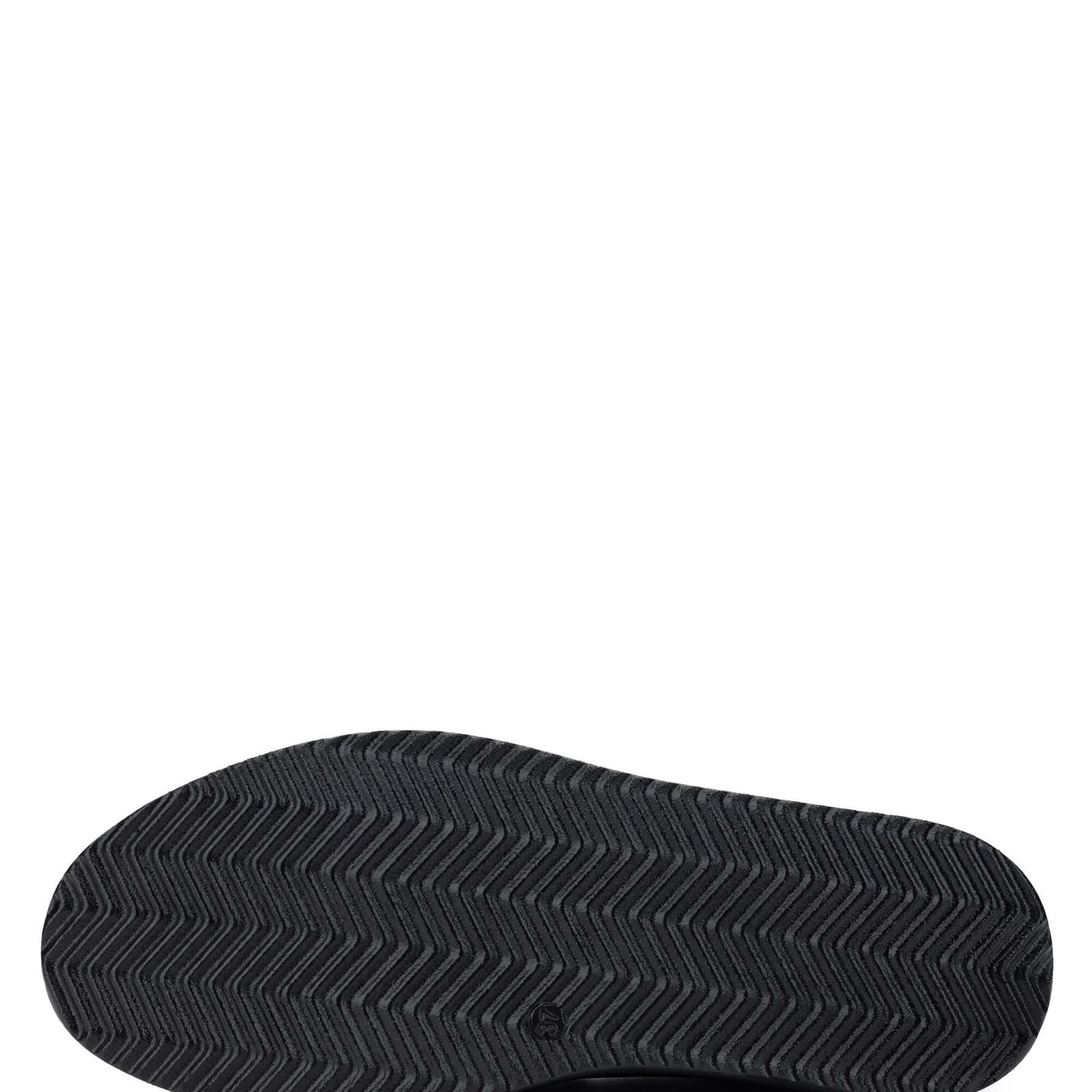 Tamer Tanca Kadın Hakiki Deri Siyah Deri Casual Ayakkabı