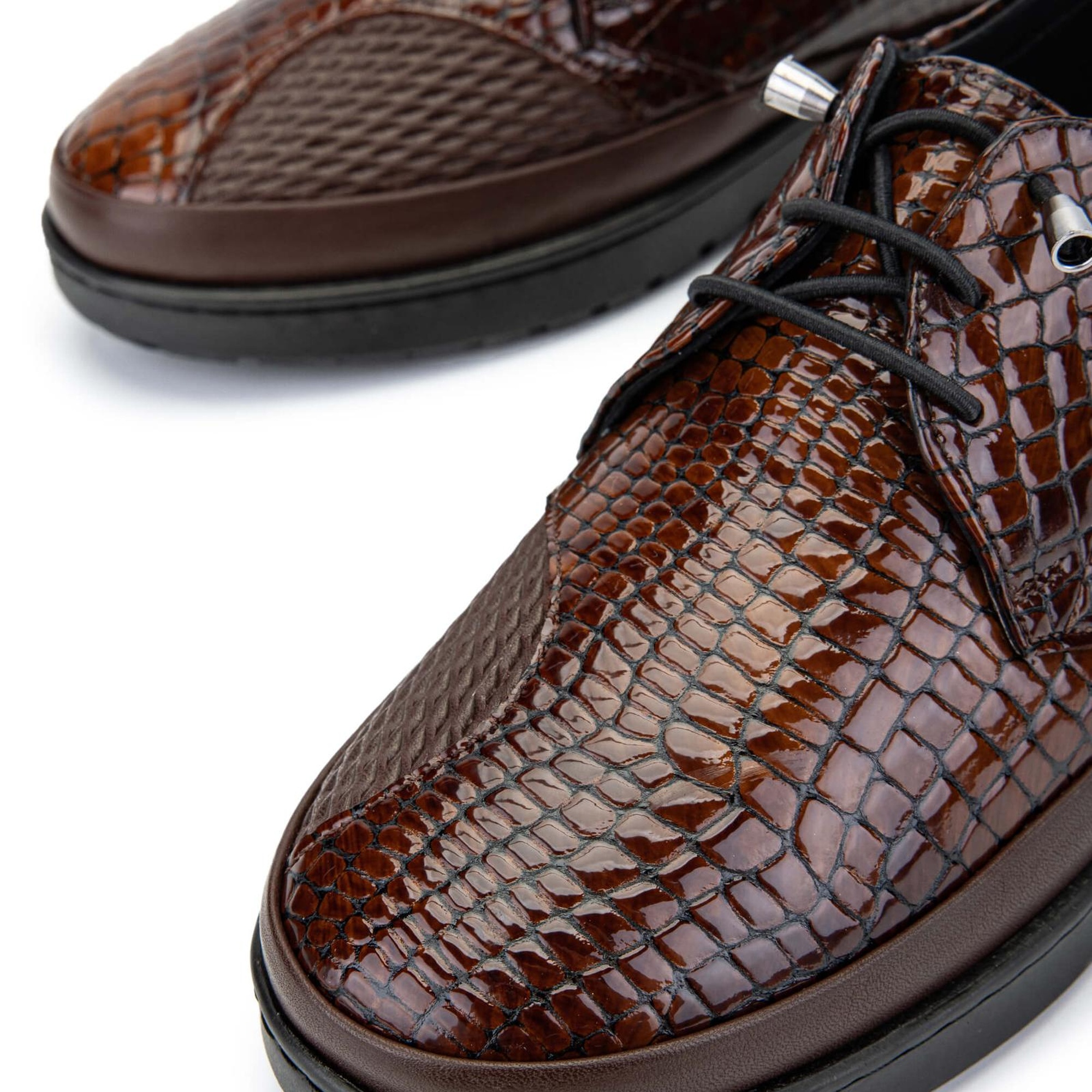 Tamer Tanca Kadın Hakiki Deri Kahverengi Casual Ayakkabı