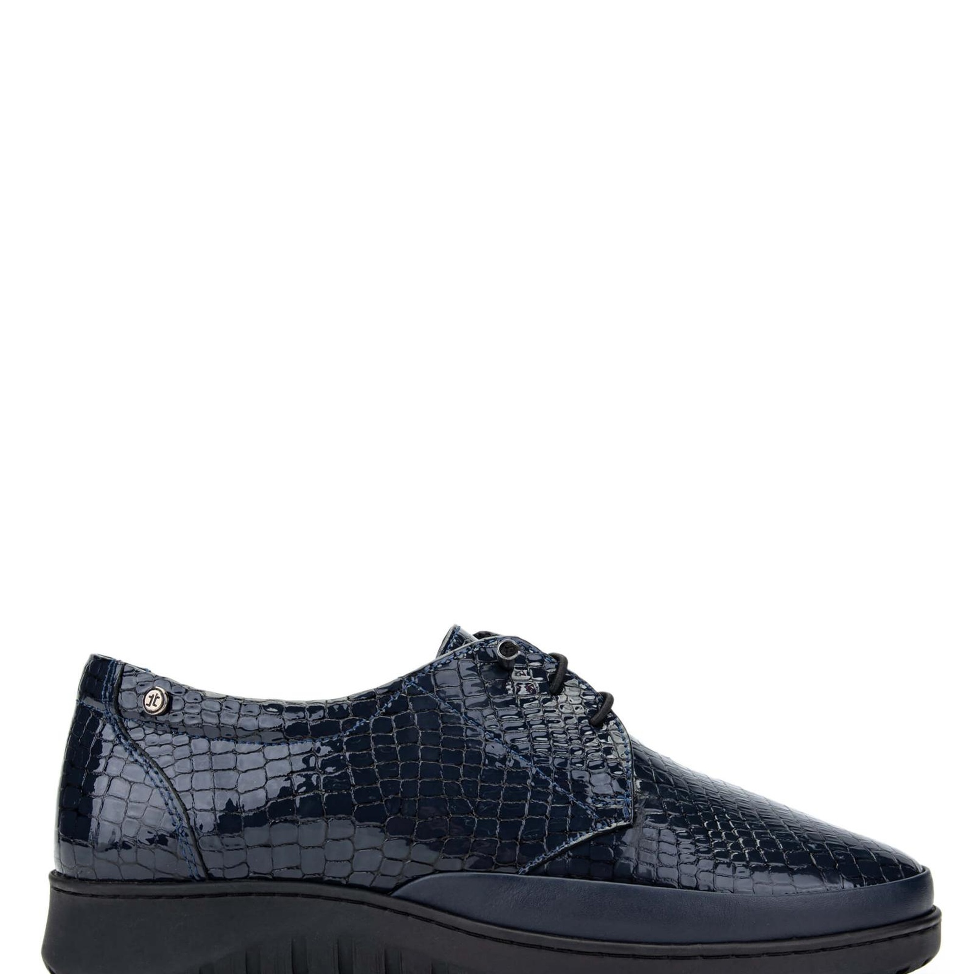 Tamer Tanca Kadın Hakiki Deri Lacivert Casual Ayakkabı