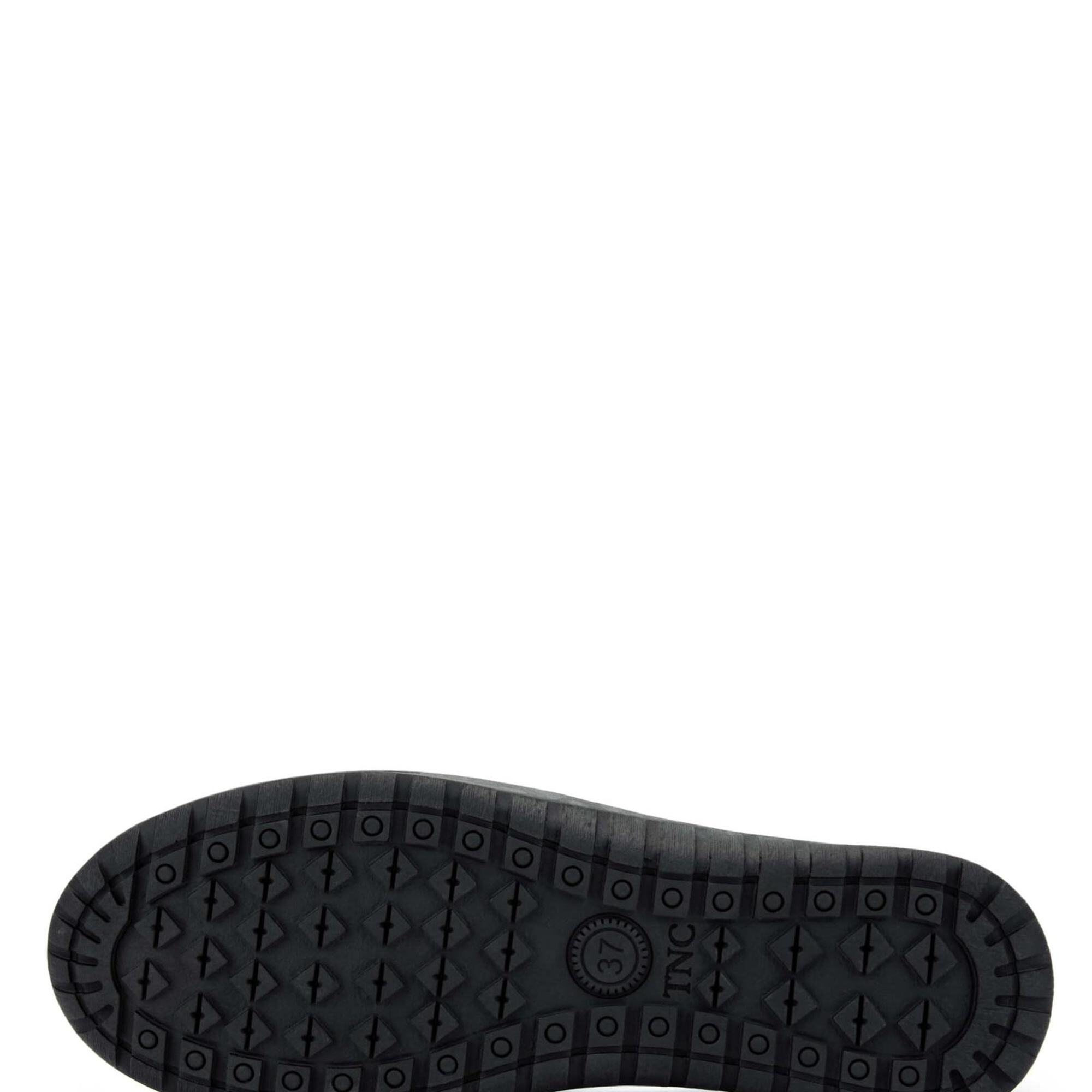 Tamer Tanca Kadın Hakiki Deri Siyah Casual Ayakkabı