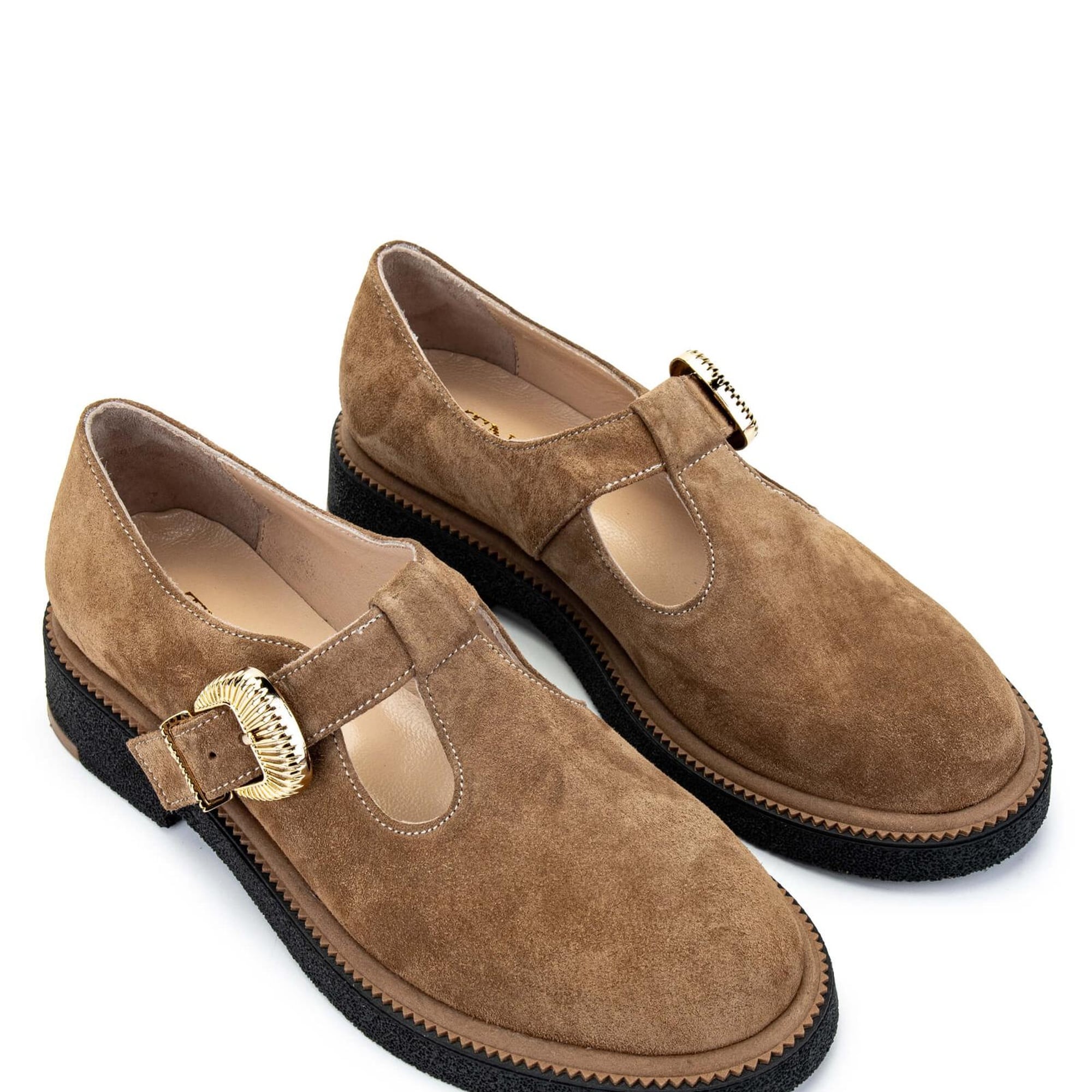 Tamer Tanca Kadın Hakiki Deri Vizon Casual Ayakkabı