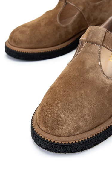  Tamer Tanca Kadın Hakiki Deri Vizon Casual Ayakkabı