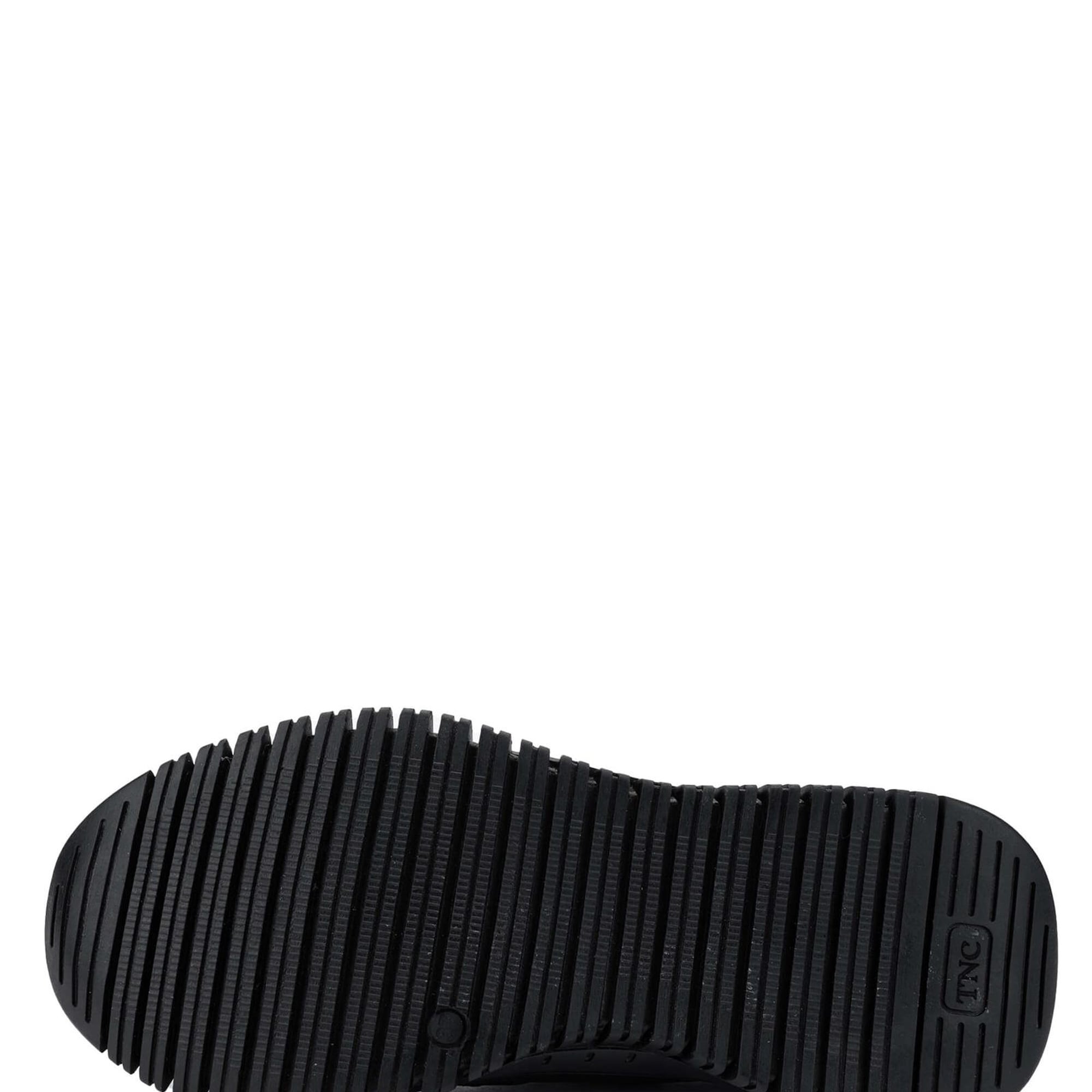 Tamer Tanca Kadın Hakiki Deri Siyah Deri Casual Ayakkabı