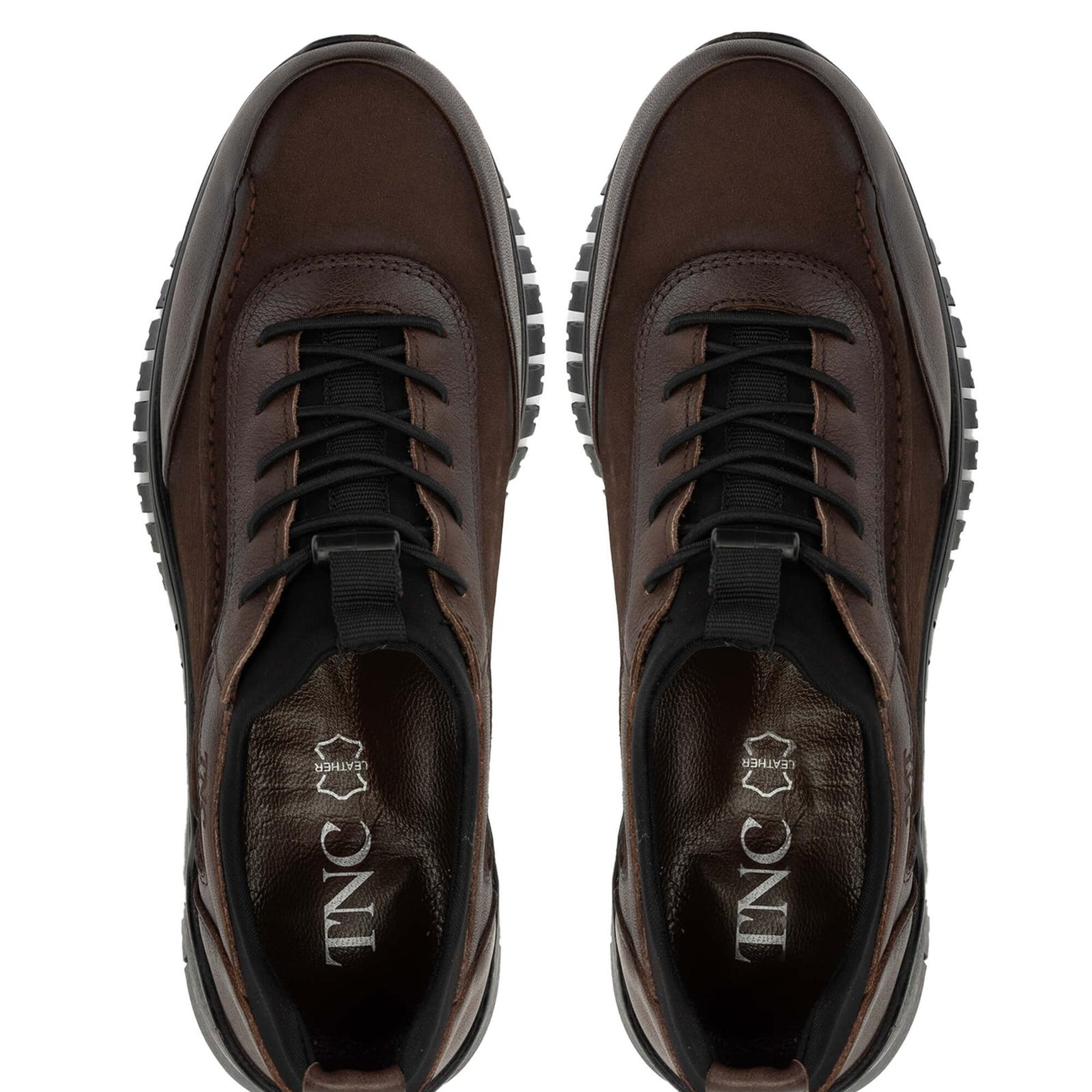 Tamer Tanca Kadın Hakiki Deri Kahverengi Nubuk Casual Ayakkabı