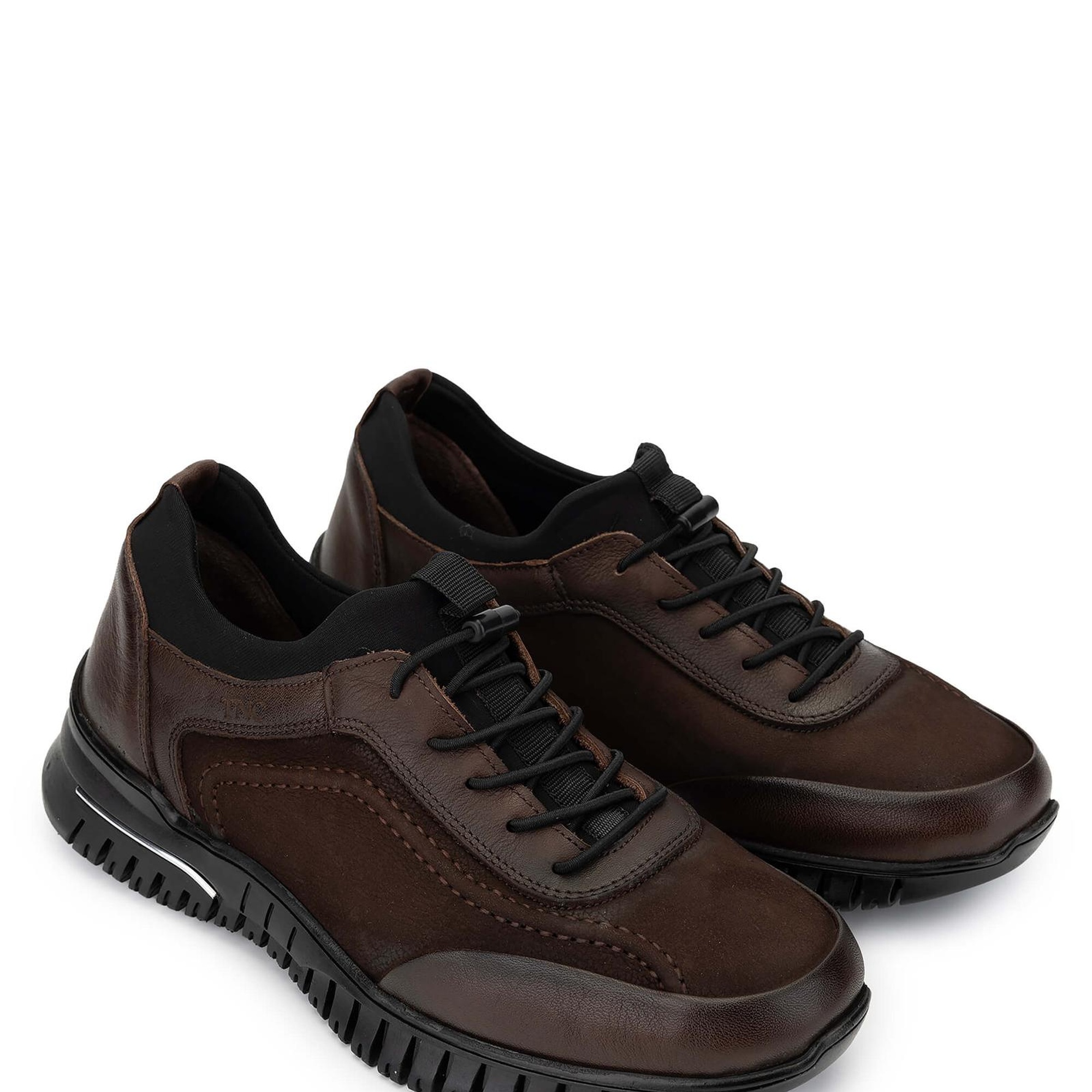 Tamer Tanca Kadın Hakiki Deri Kahverengi Nubuk Casual Ayakkabı