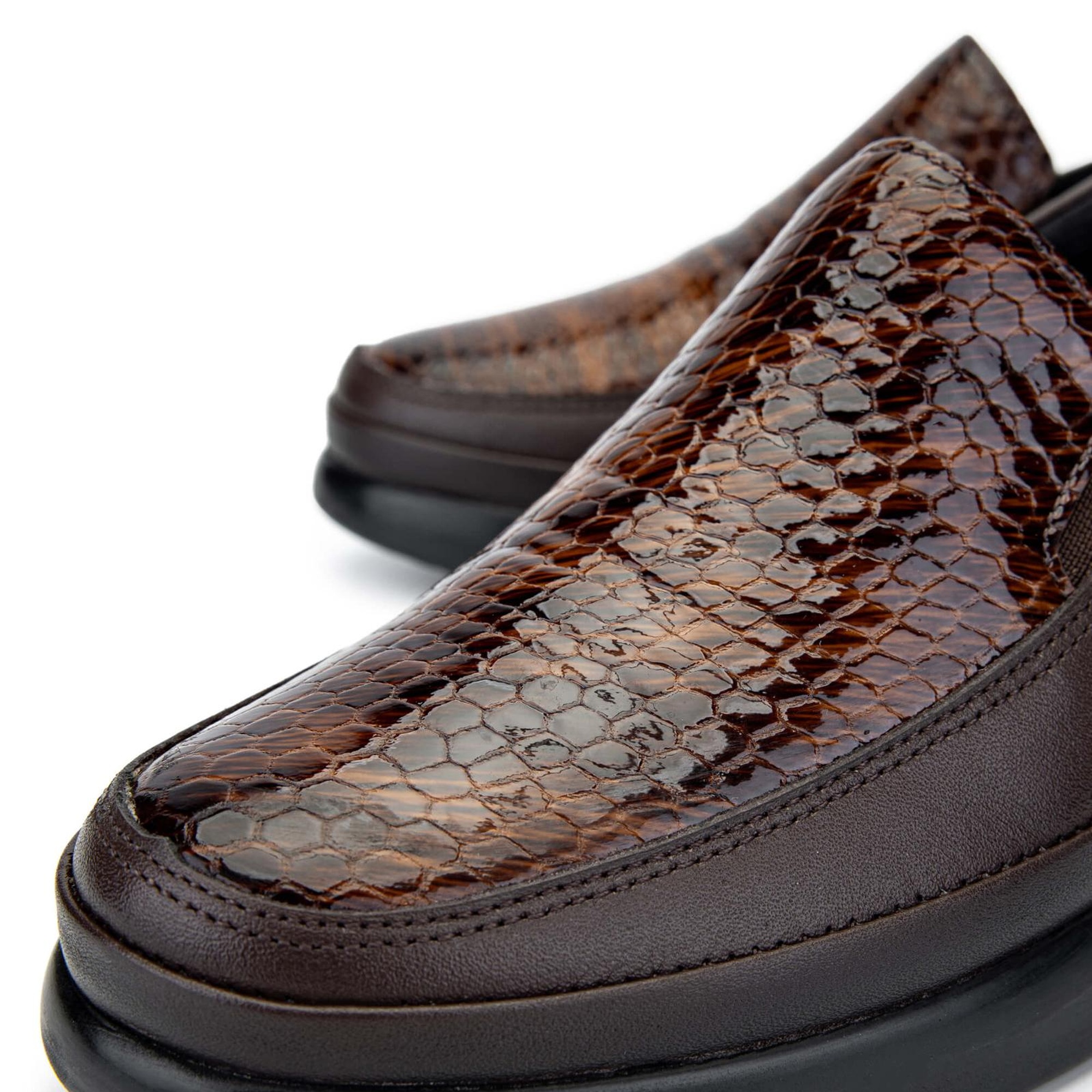 Tamer Tanca Kadın Hakiki Deri Kahverengi Casual Ayakkabı