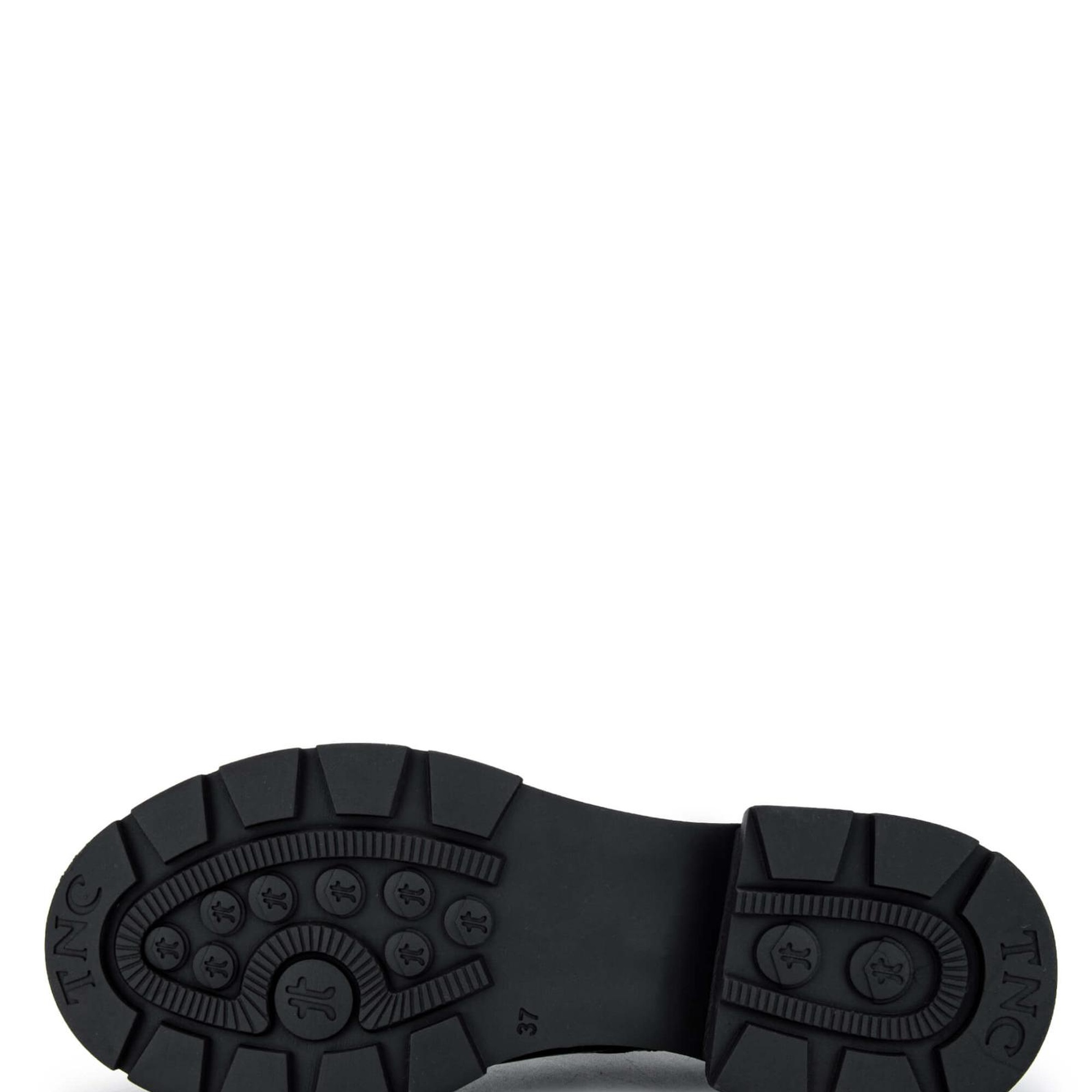 Tamer Tanca Kadın Hakiki Deri Siyah Rugan Casual Ayakkabı