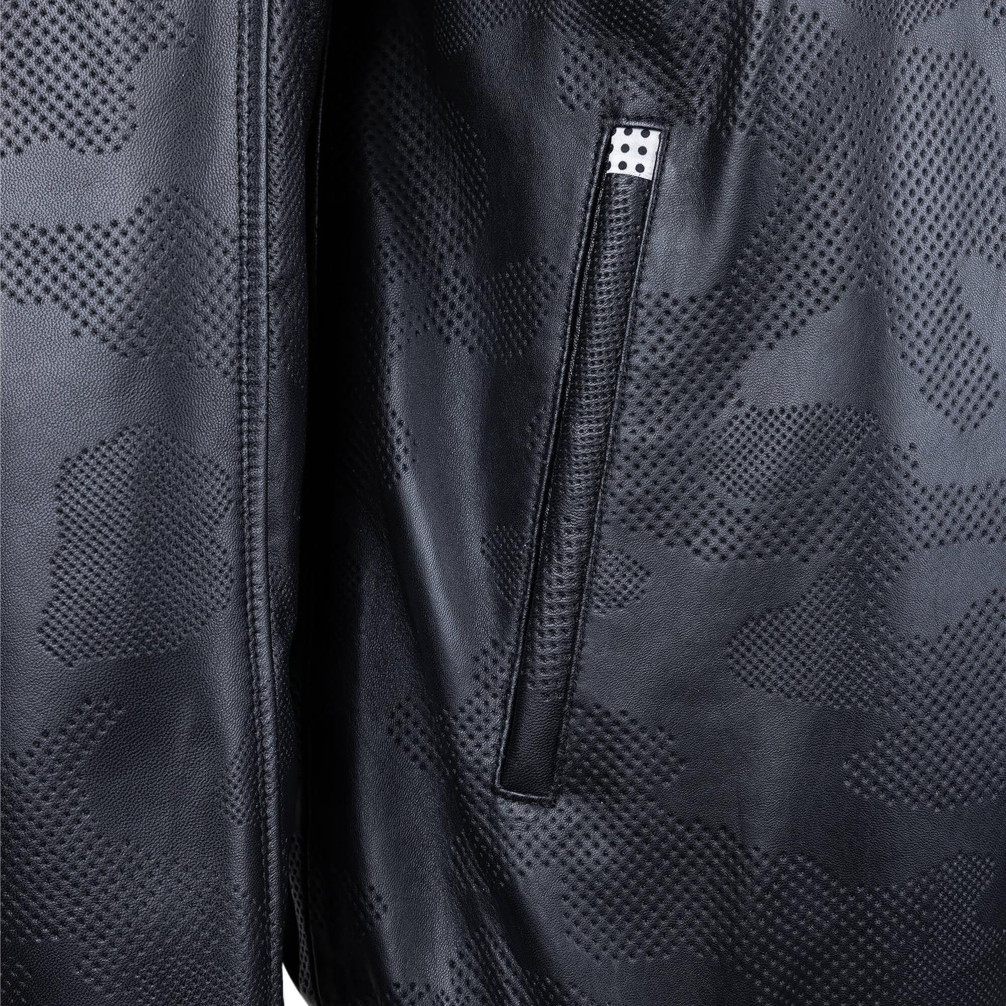 Tamer Tanca Erkek Hakiki Deri Siyah Deri Mont