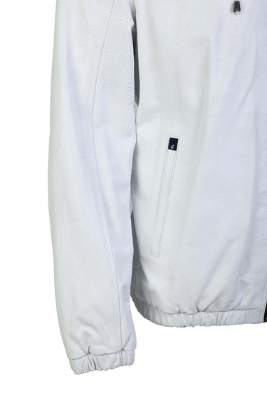  Tamer Tanca Erkek Hakiki Deri Beyaz Deri Mont