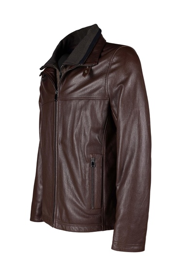  Tamer Tanca Erkek Deri & Tekstil Fındık Deri Mont