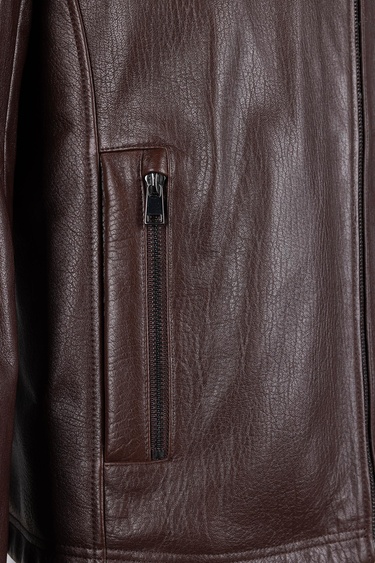  Tamer Tanca Erkek Deri & Tekstil Fındık Deri Mont